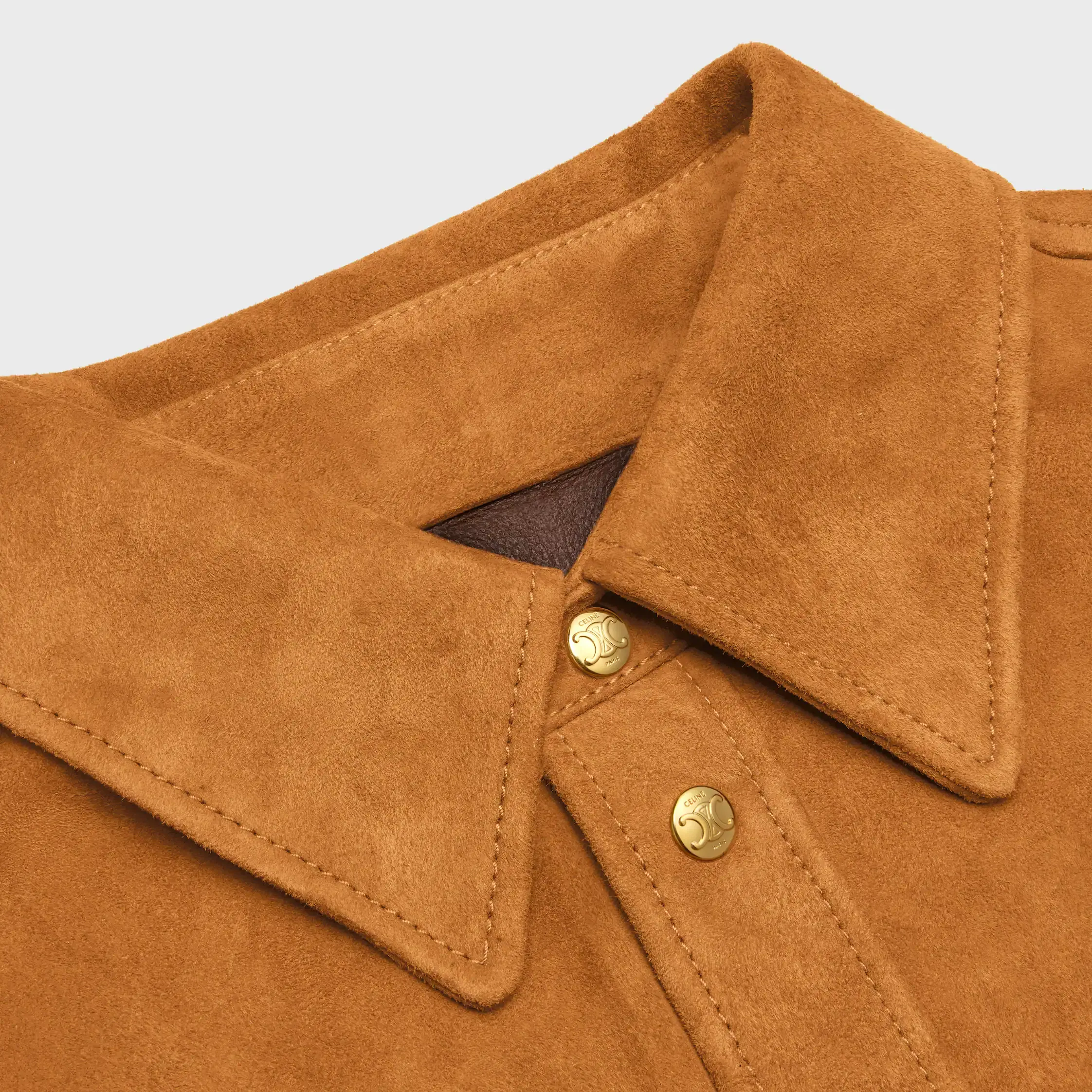 Chemise en daim