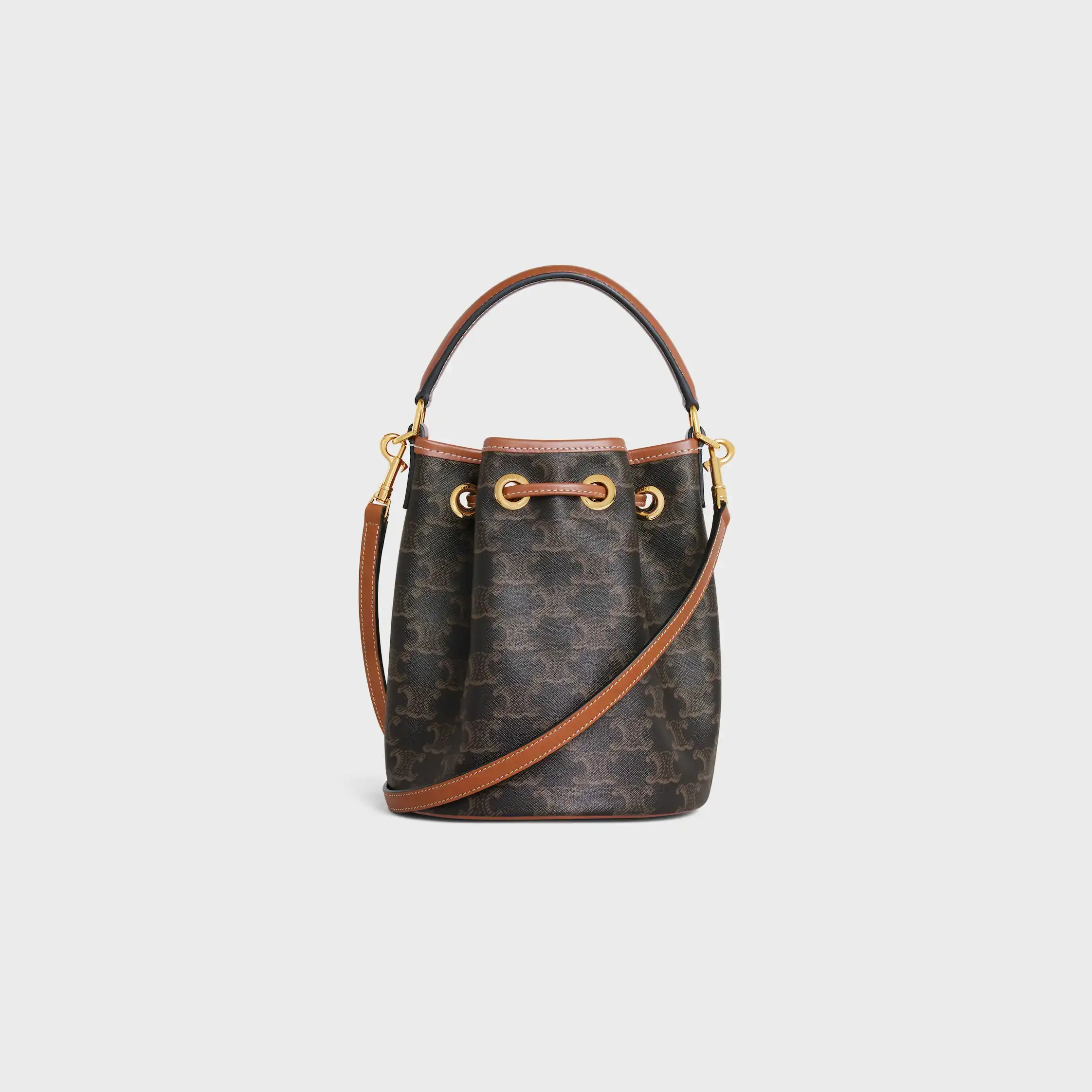SAC TEEN CLARA EN TOILE TRIOMPHE ET VEAU