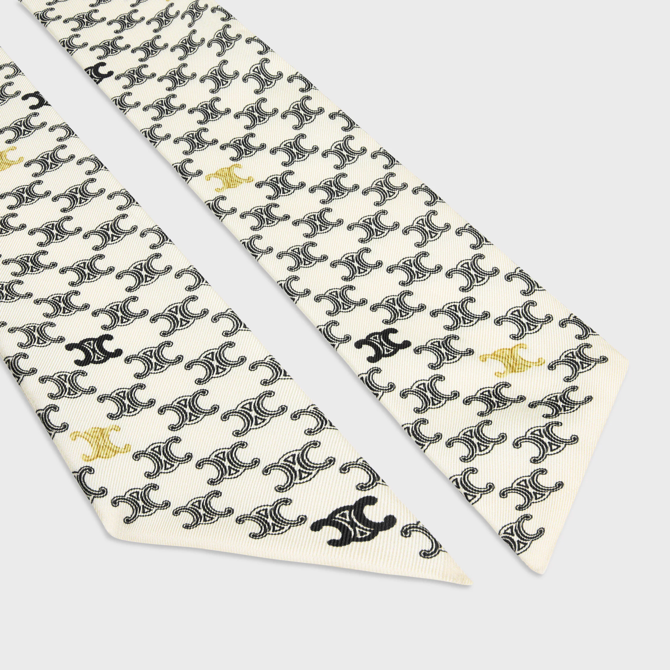 Lavallière en tissu de soie