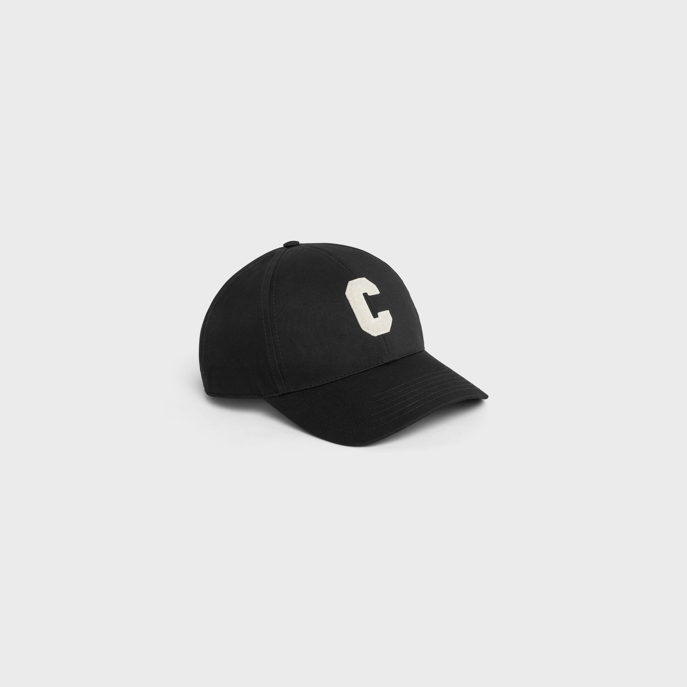 Casquette de baseball en coton avec initiale