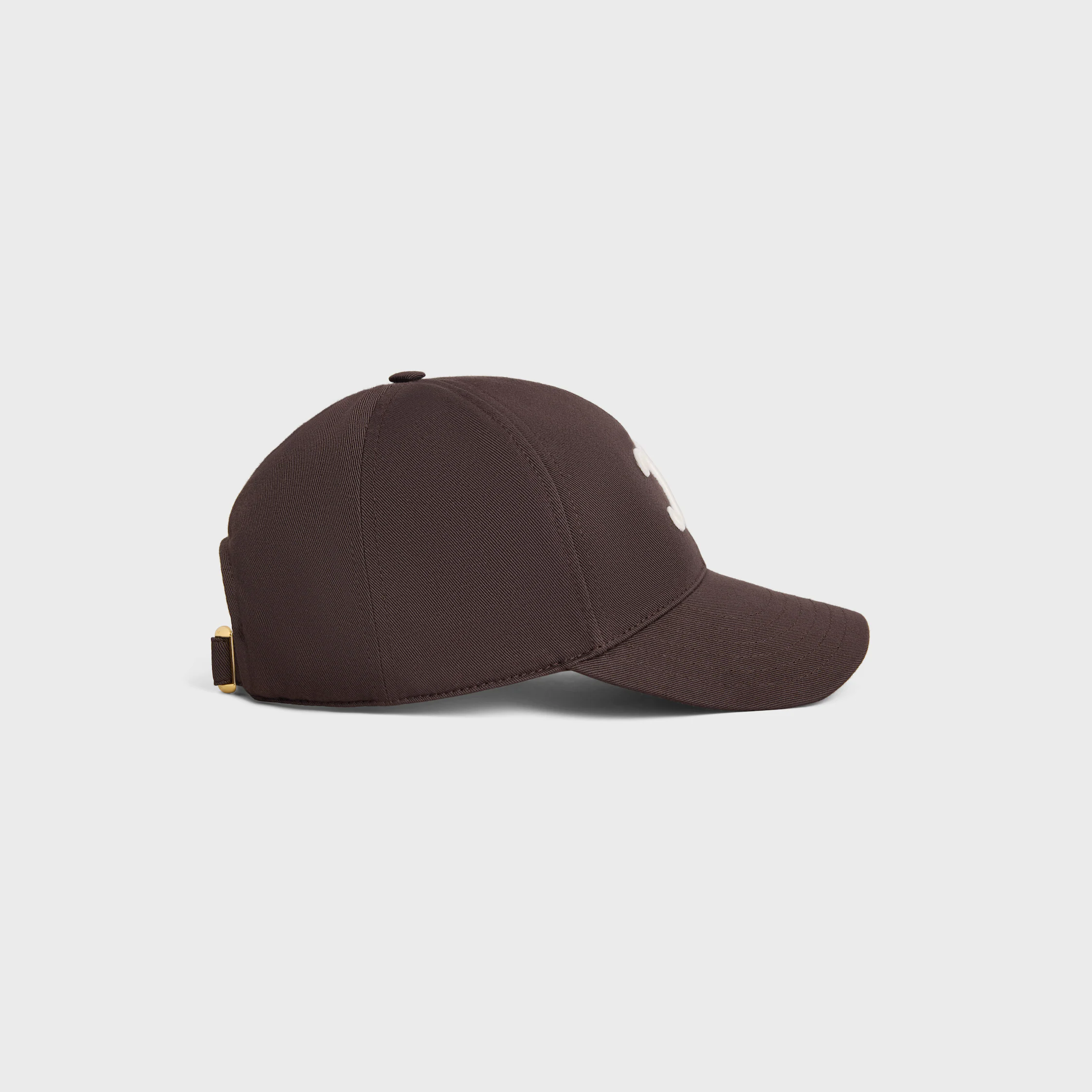 Casquette triomphe en coton gabardine lavé