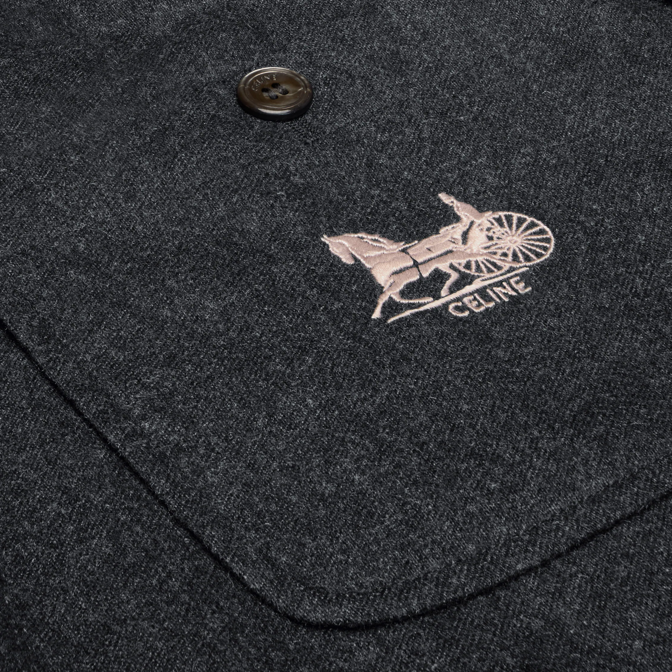 Pantalon en flanelle de cachemire