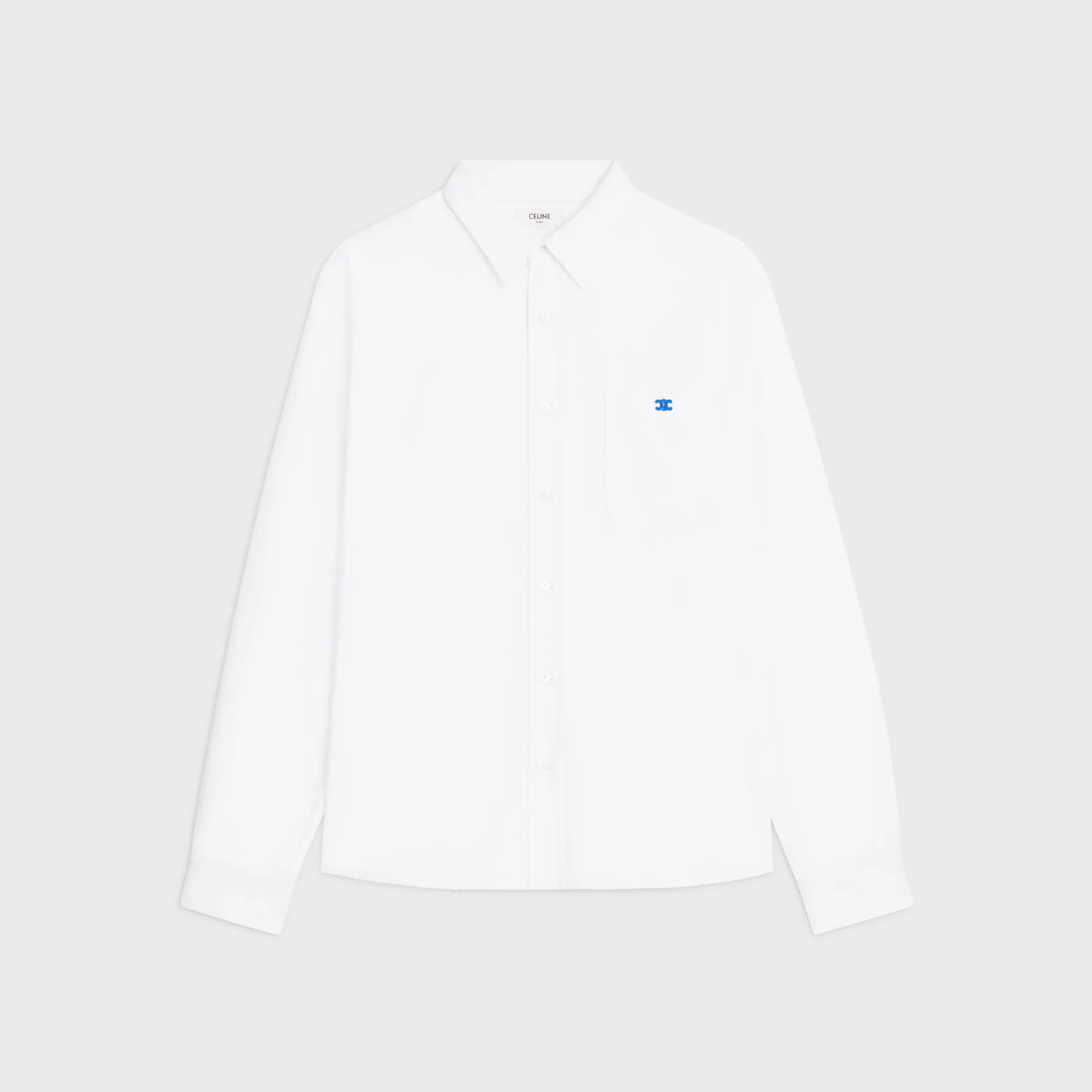 Surchemise en denim de coton
