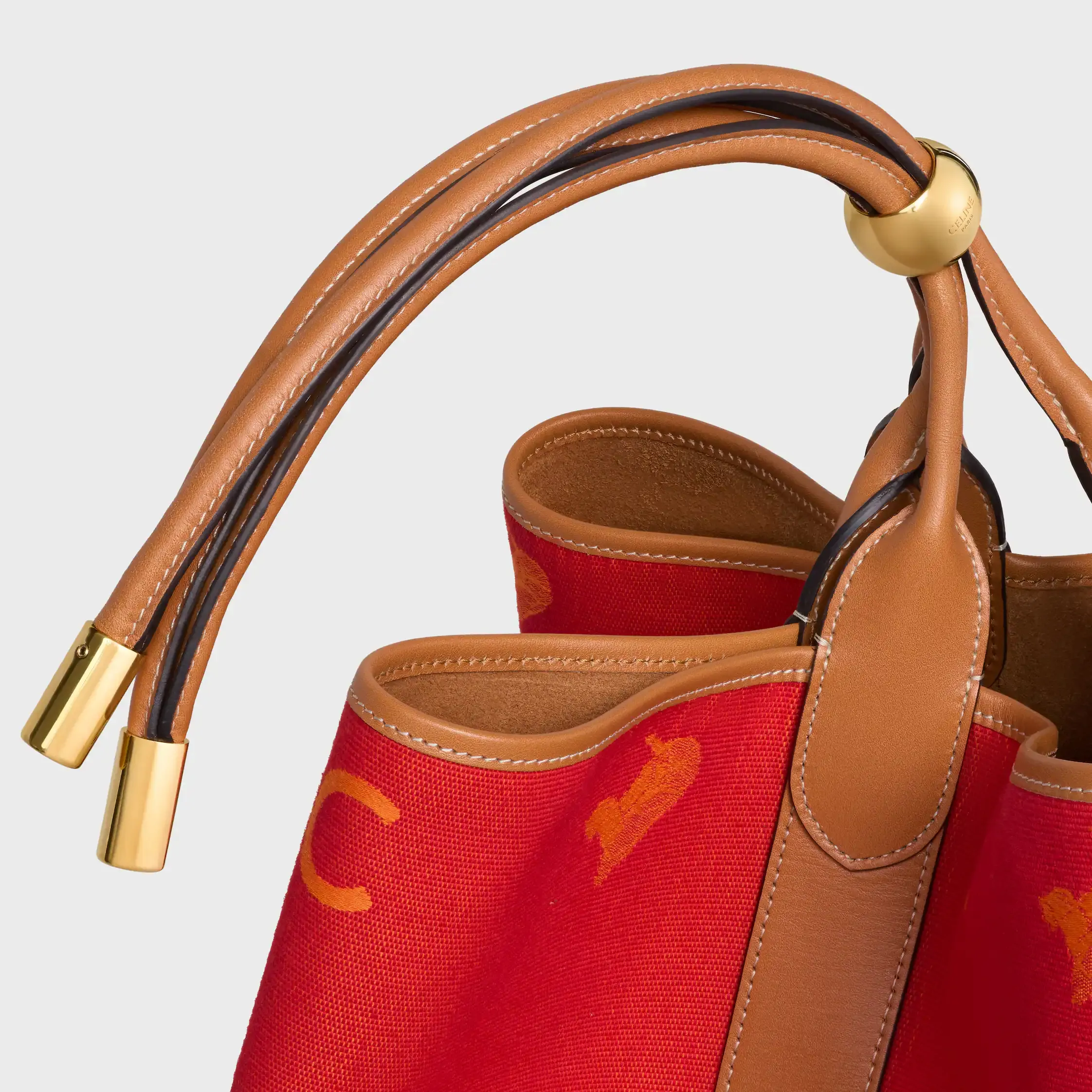 SAC À MAIN GRAND FORMAT EN TISSU JACQUARD C SULKY