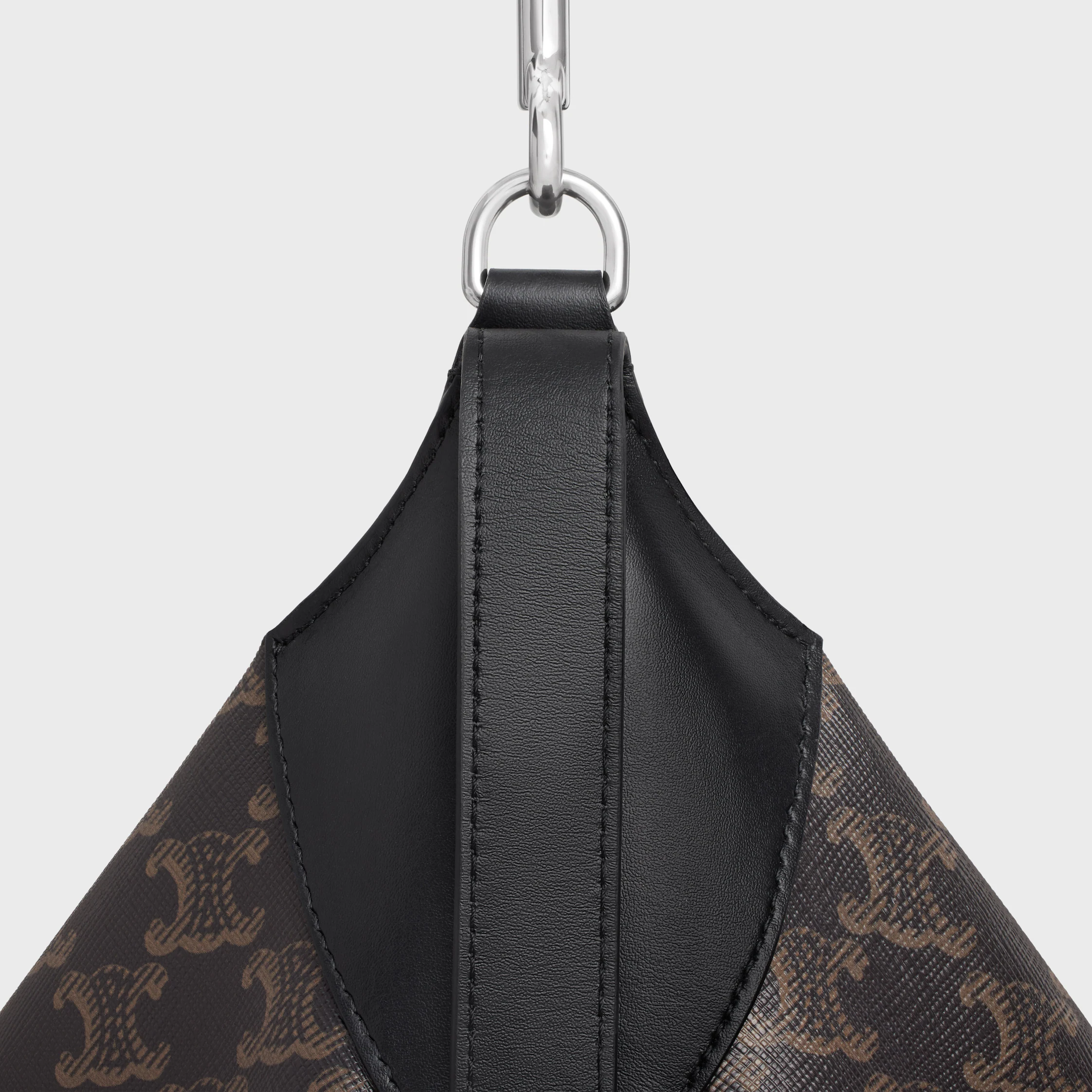 Grand Romy IN Triomphe en toile et cuir de veau