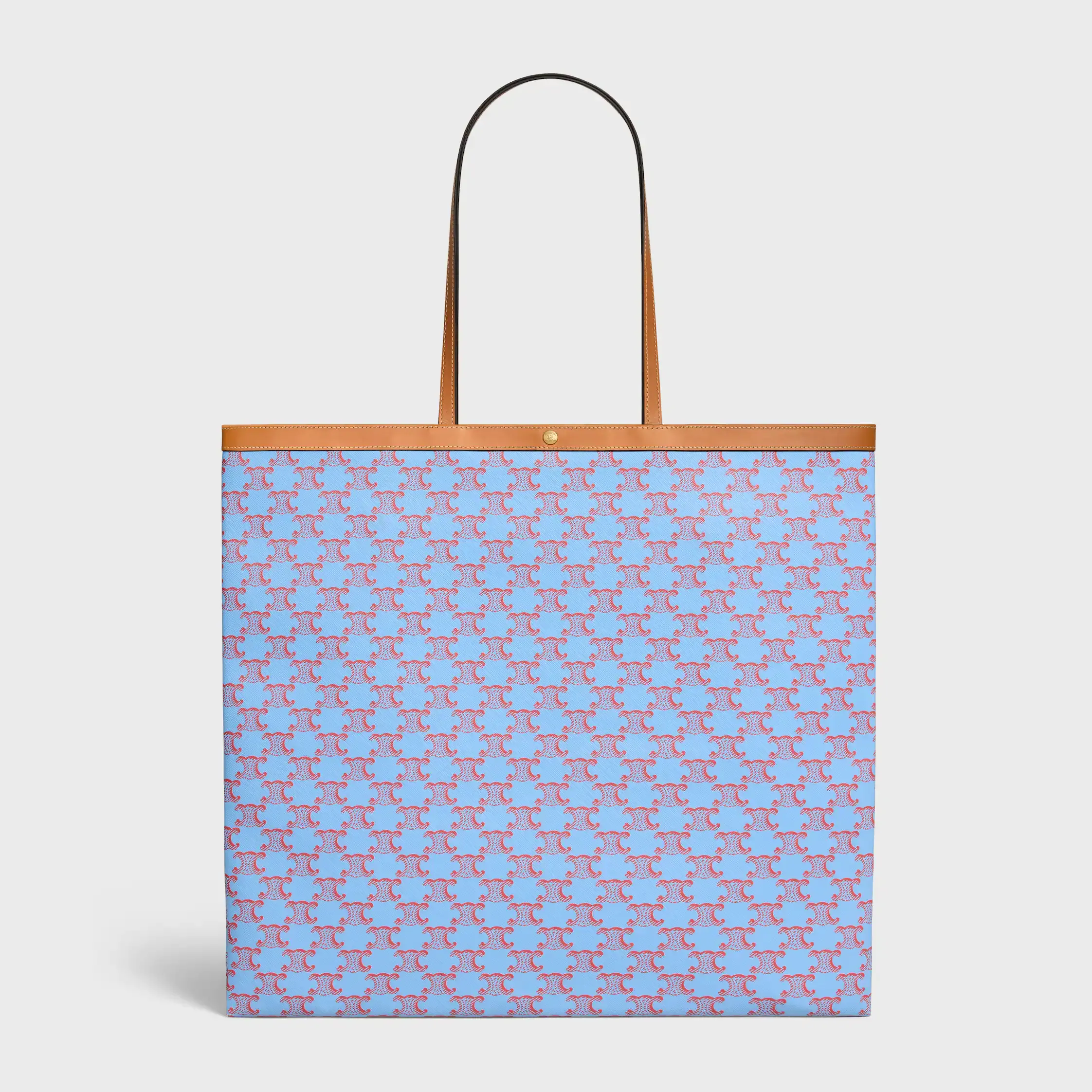 GRAND SAC À MAIN PLAT EN TOILE TRIOMPHE