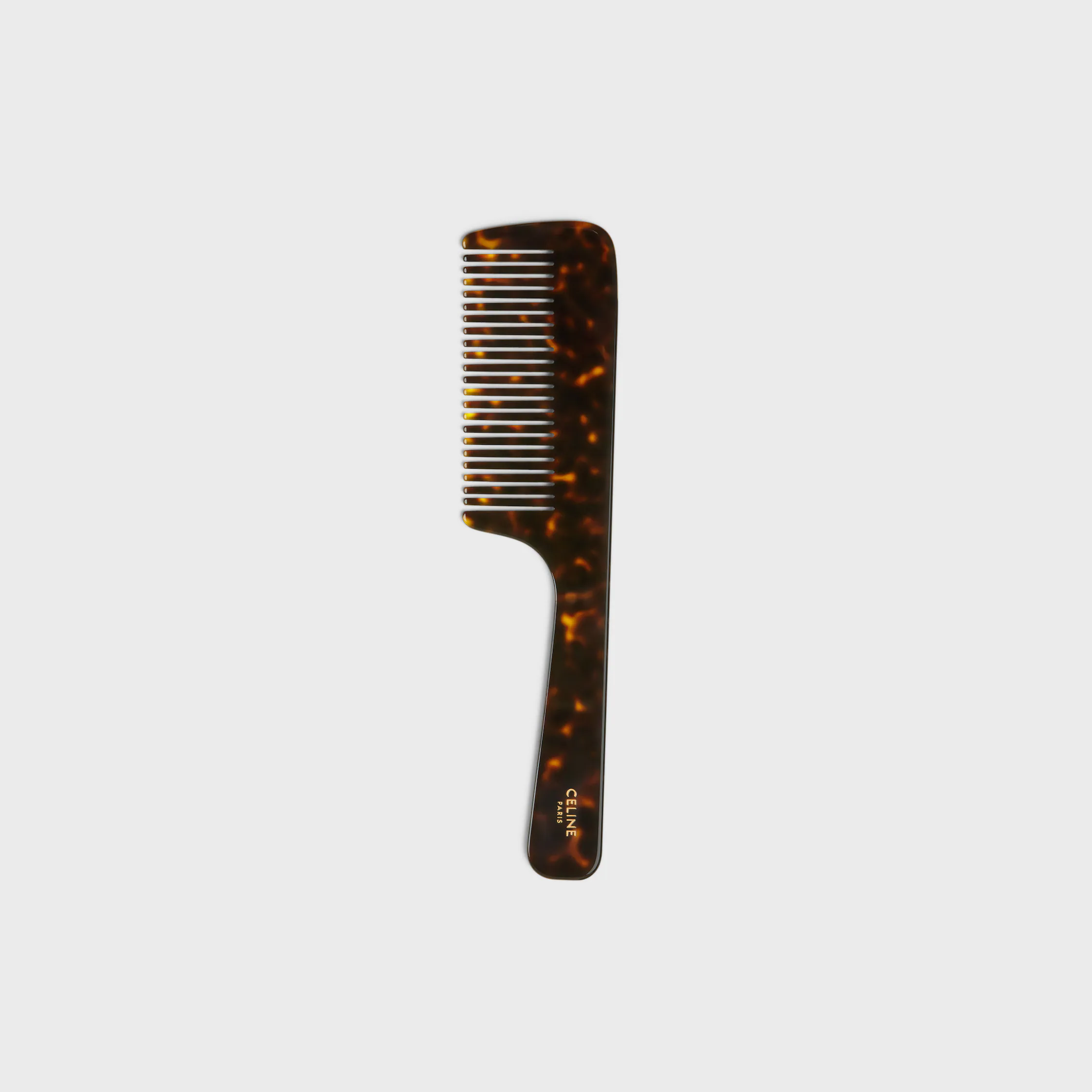 PEIGNE CHEVEUX A MANCHE EN ACÉTATE