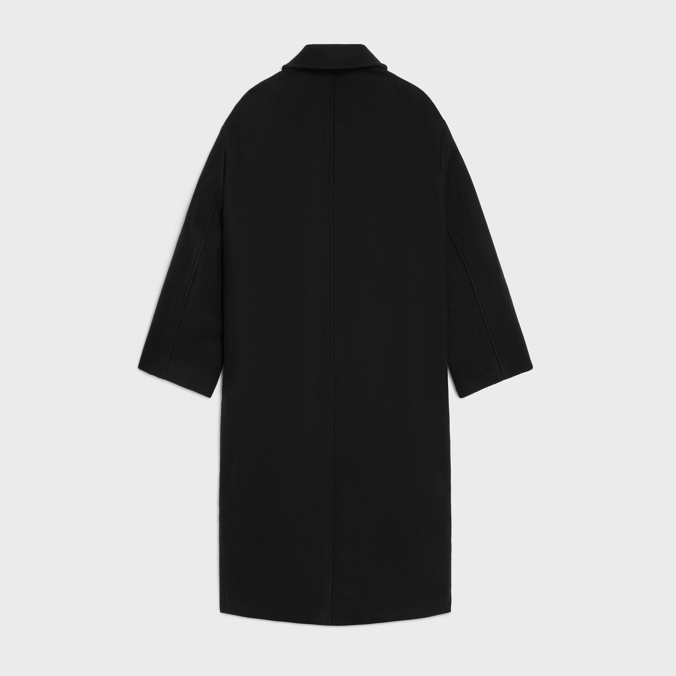 manteau en feutre de laine double-face