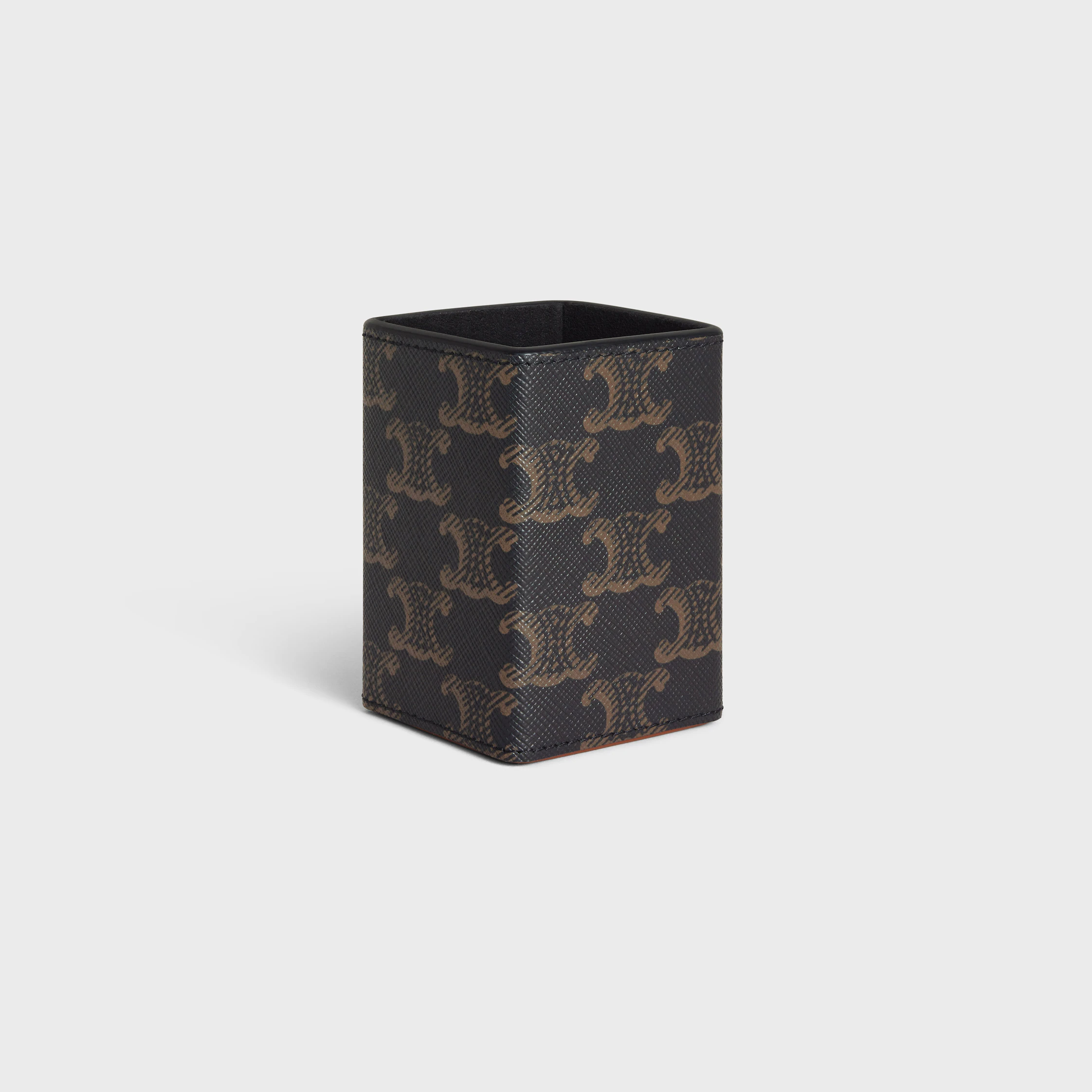 Porte-parfum 100 ml en toile Triomphe et cuir de veau