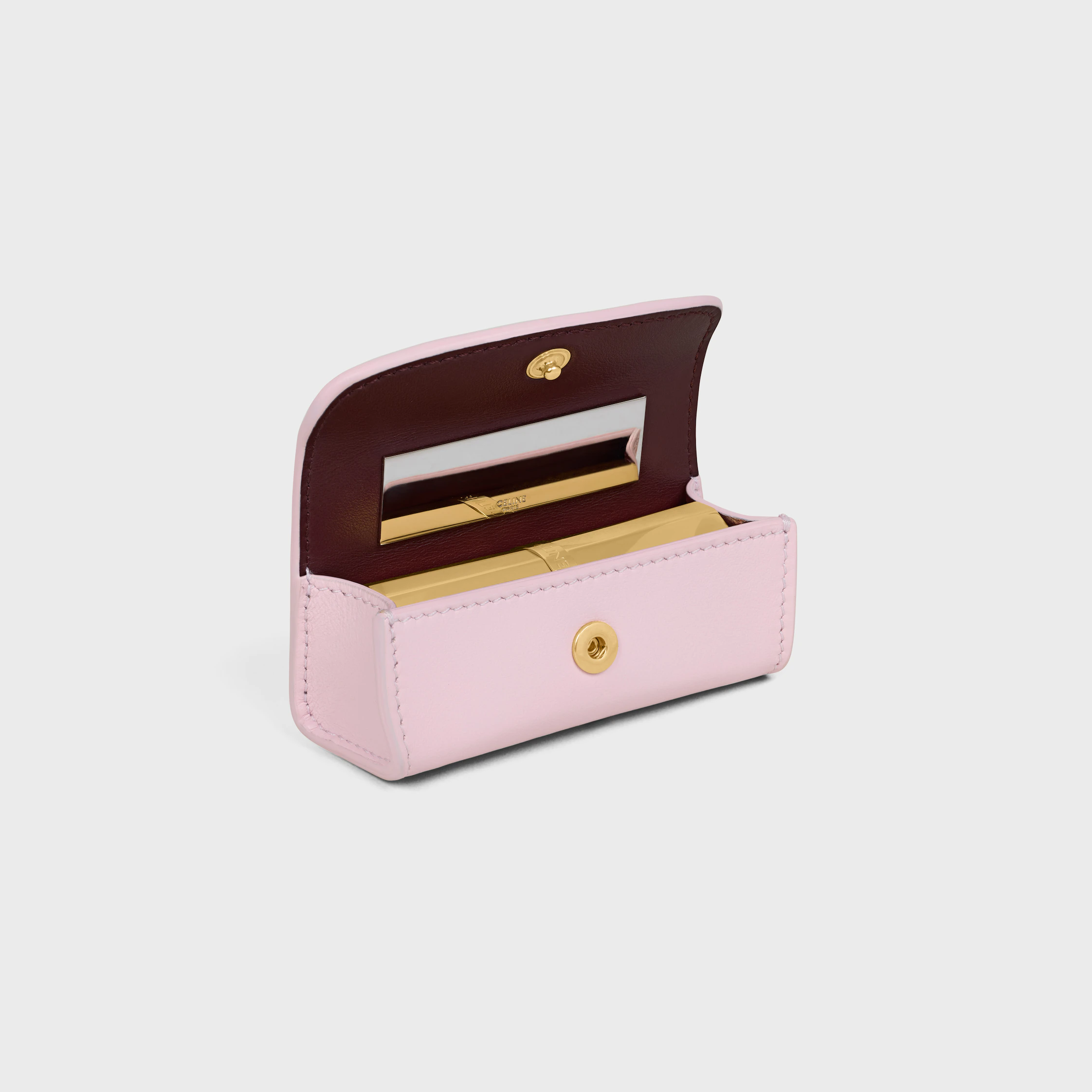 ETUI À LÈVRES EN VEAU LISS
