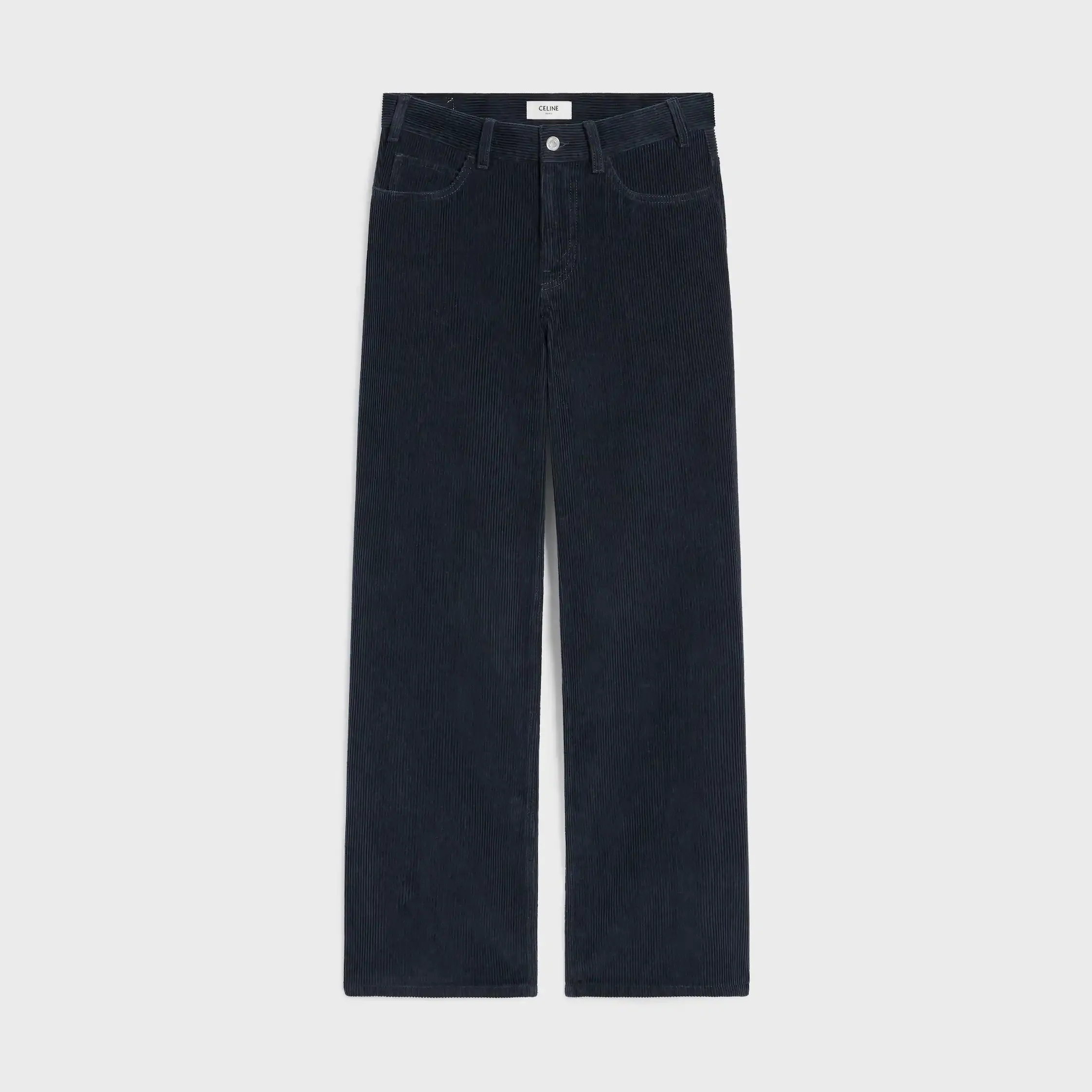 jeans jolene en velours côtelé