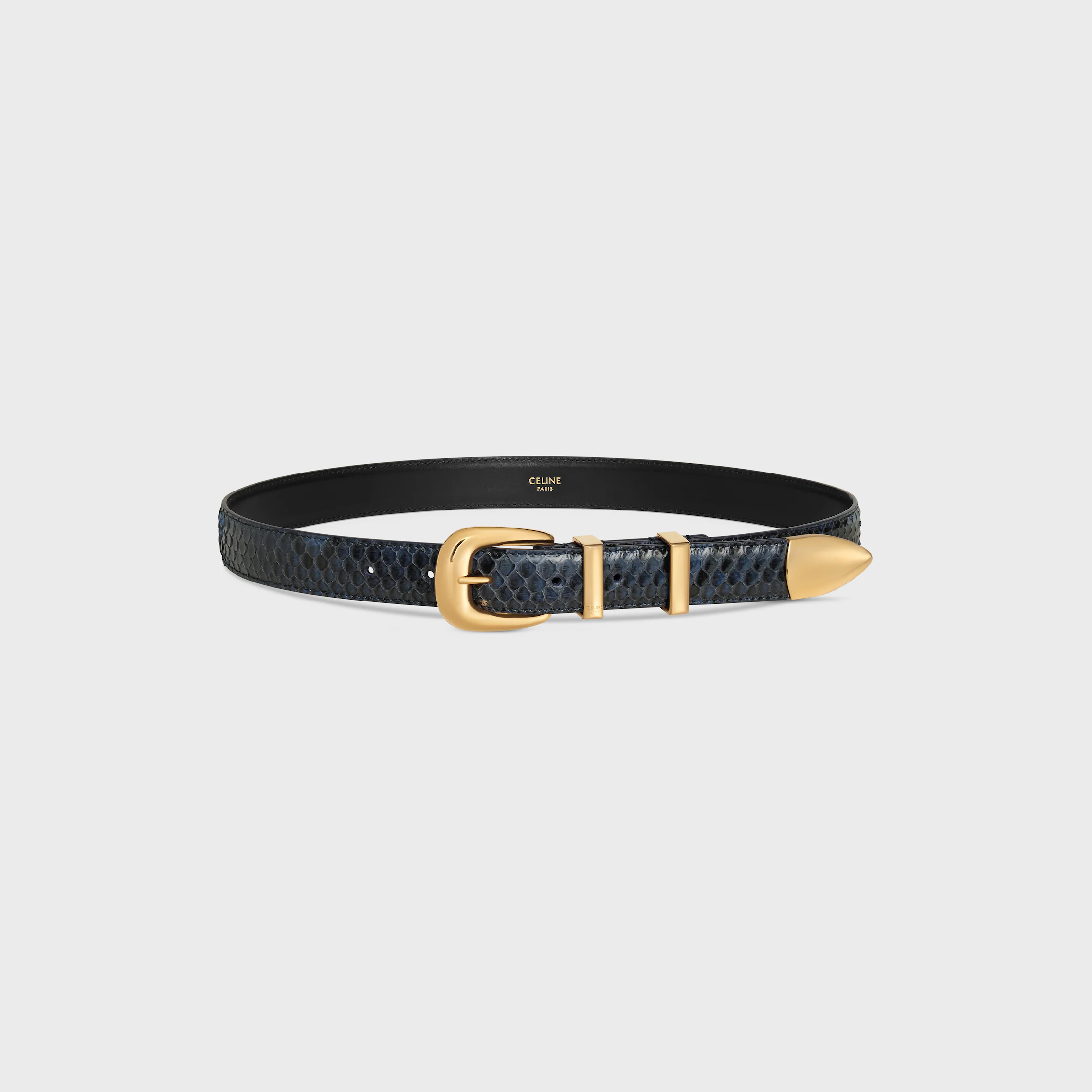 Ceinture Western 25 MM EN PYTHON