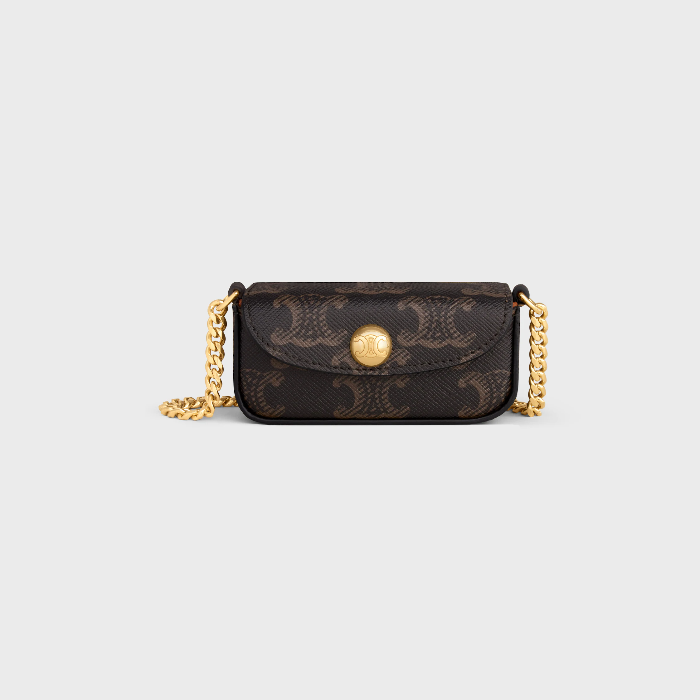 ÉCUIR À LÈVRES AVEC CHAÎNE EN TISSU TRIOMPHE