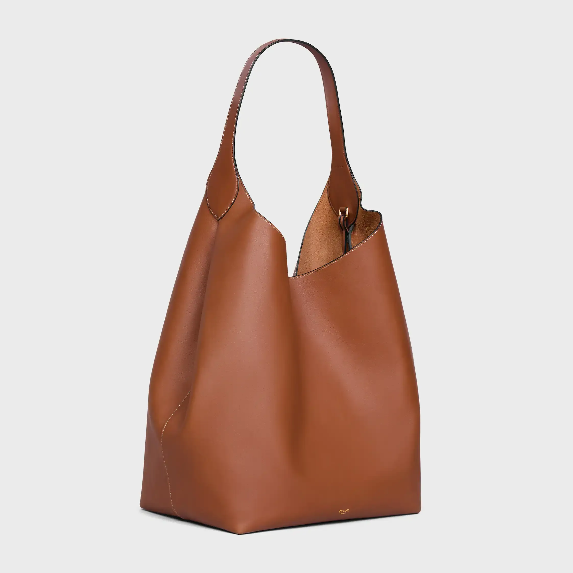 HOBO GRAND EN VEAU SOUPLE ET NATUREL