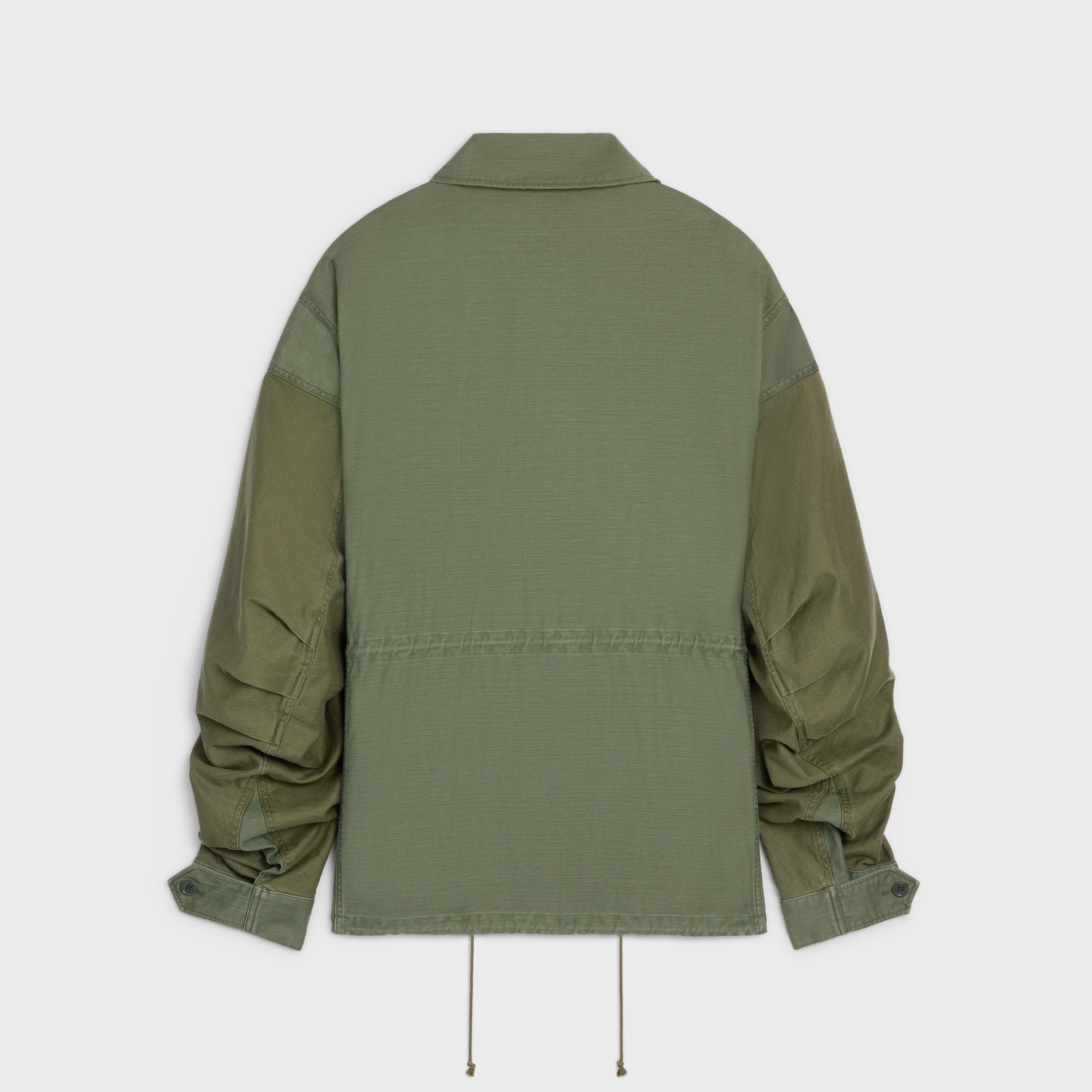parka en satin de coton