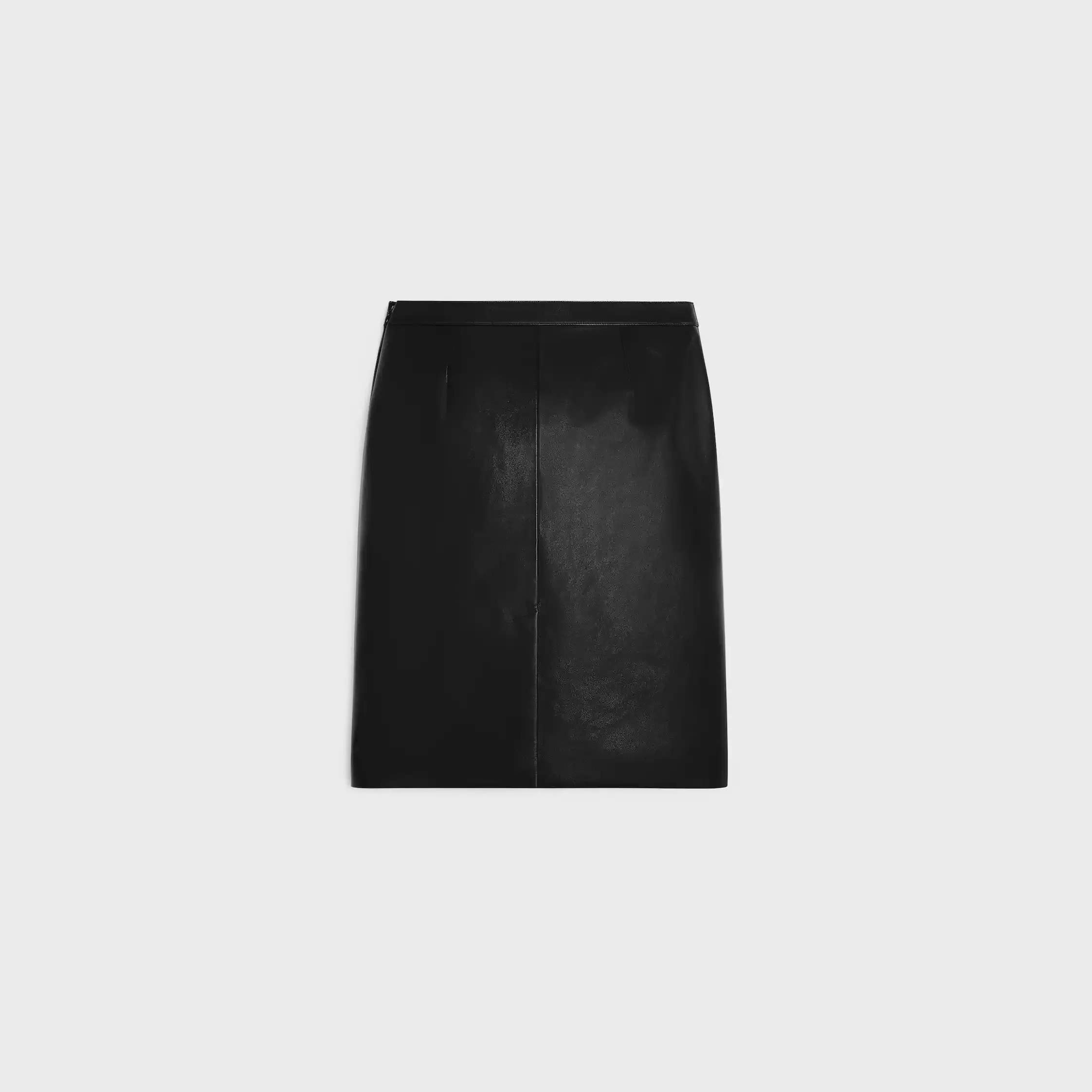 jupe crayon en agneau doux