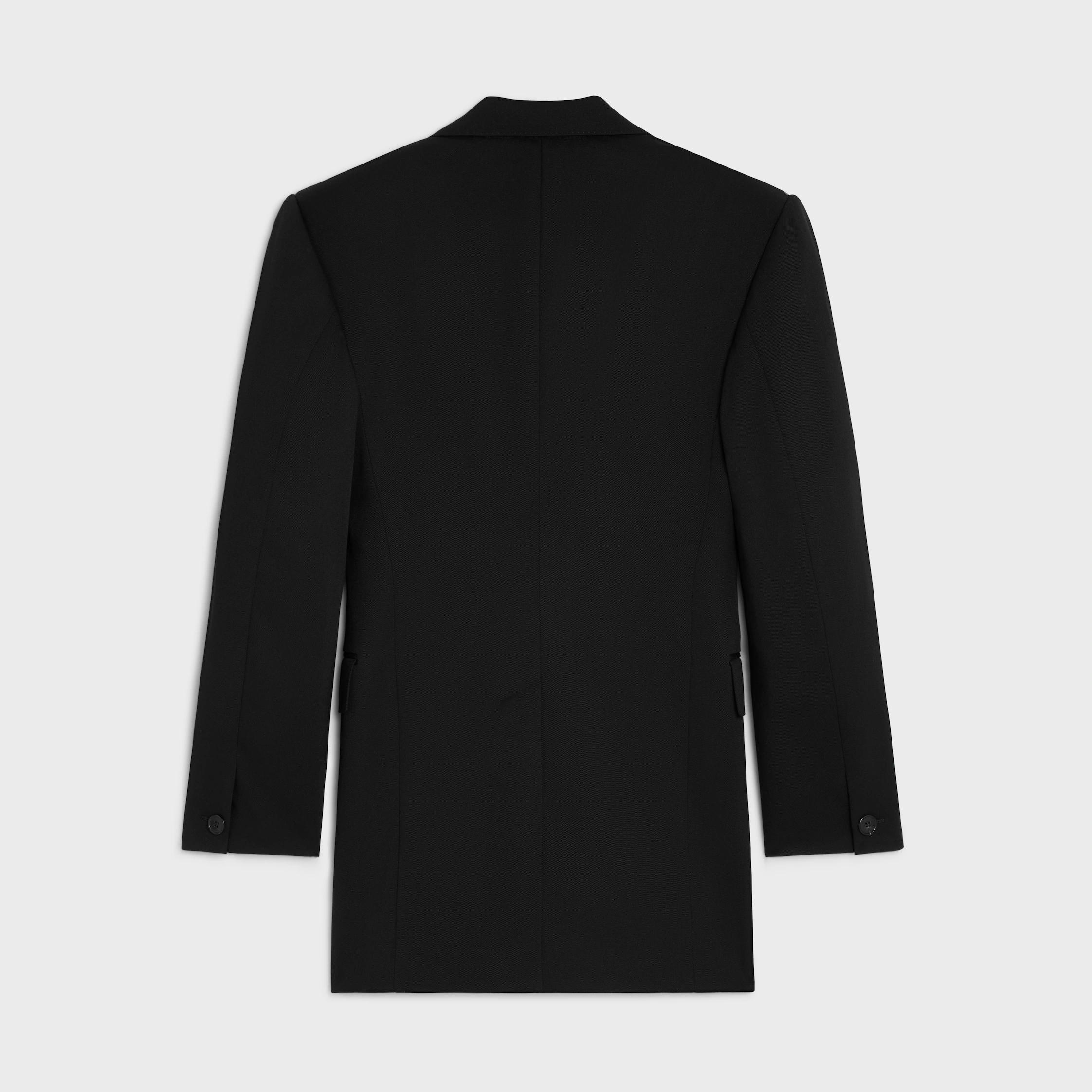 manteau colonne IN DIAGONAL LAINAGE