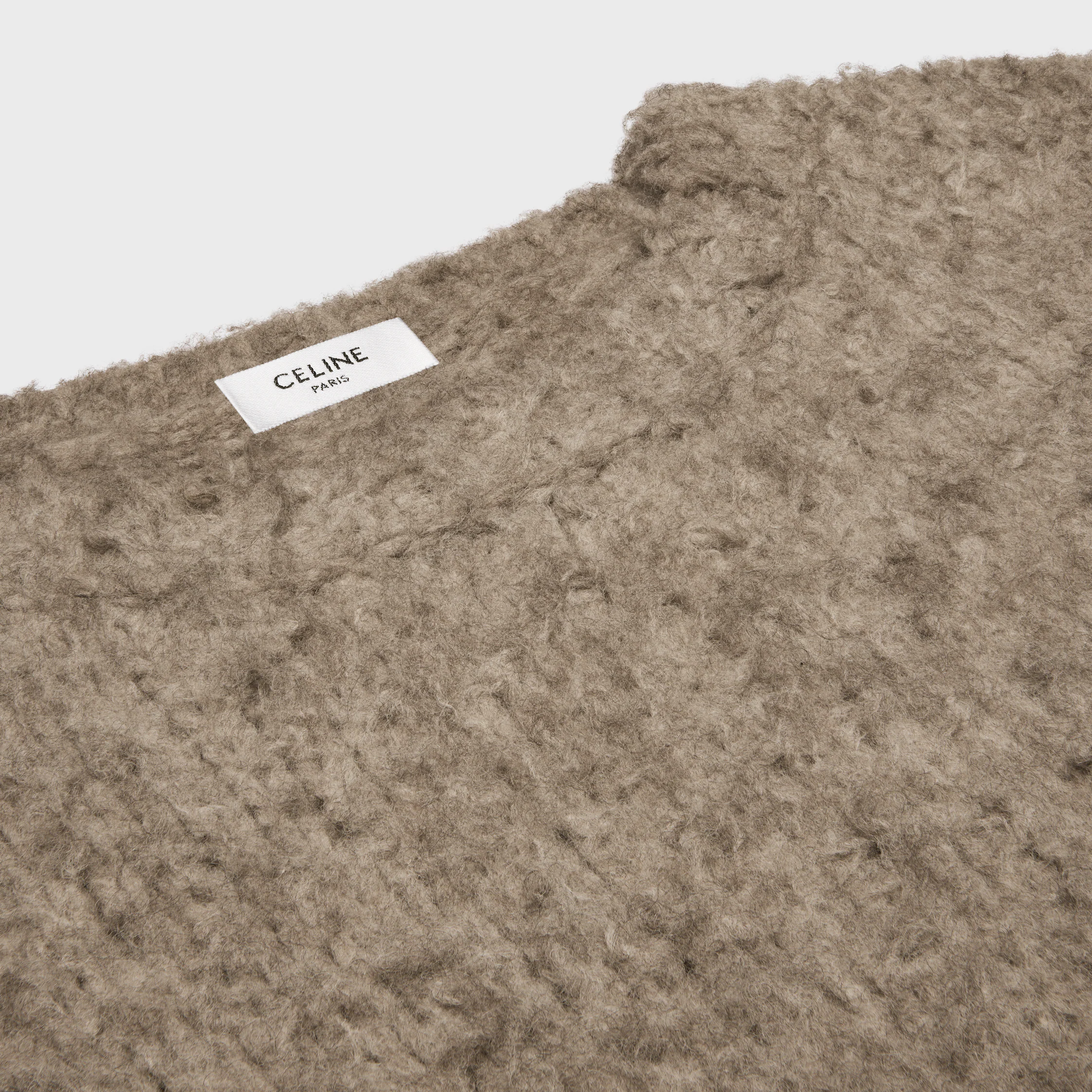 pull-over en laine d'yak