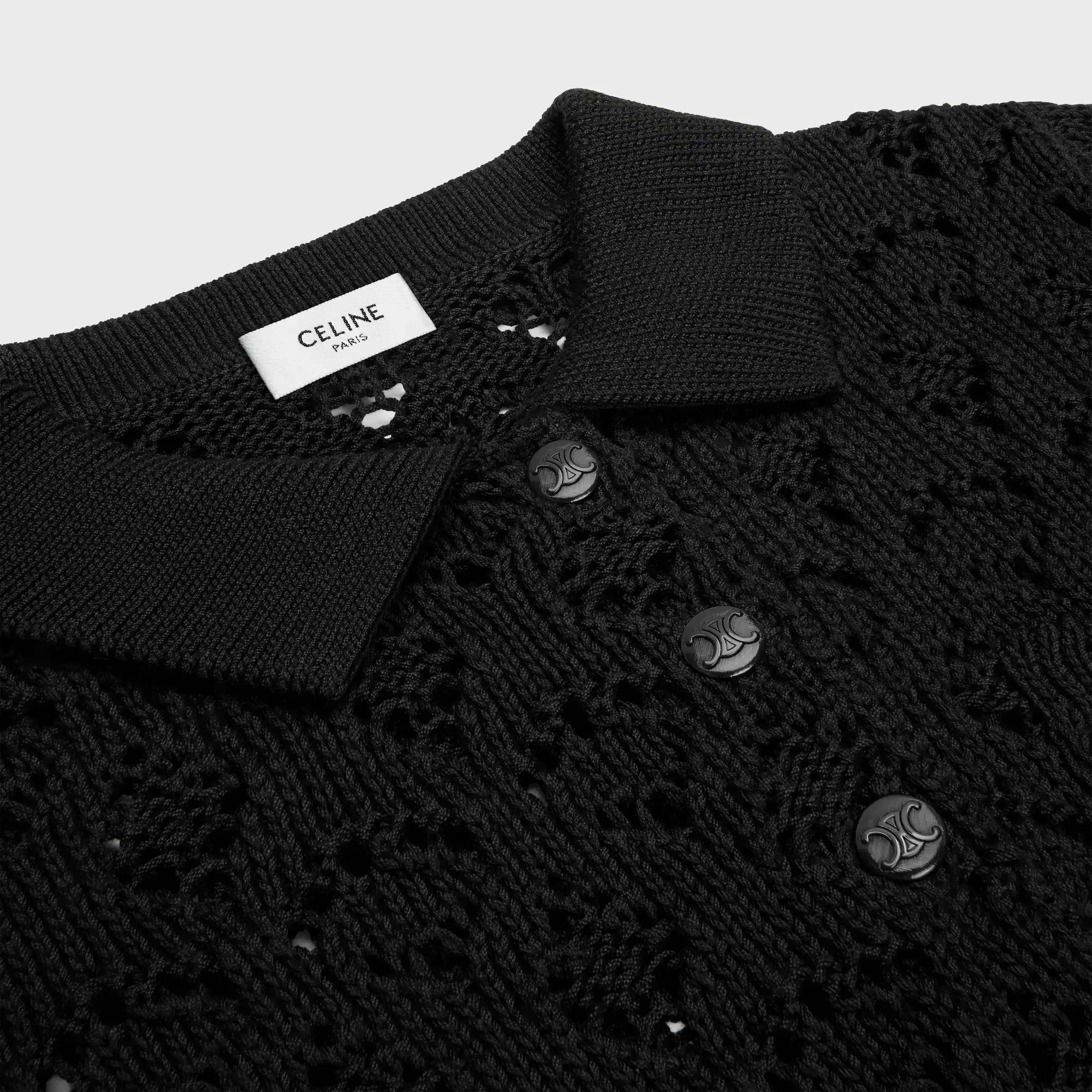robe mini en coton pointelle