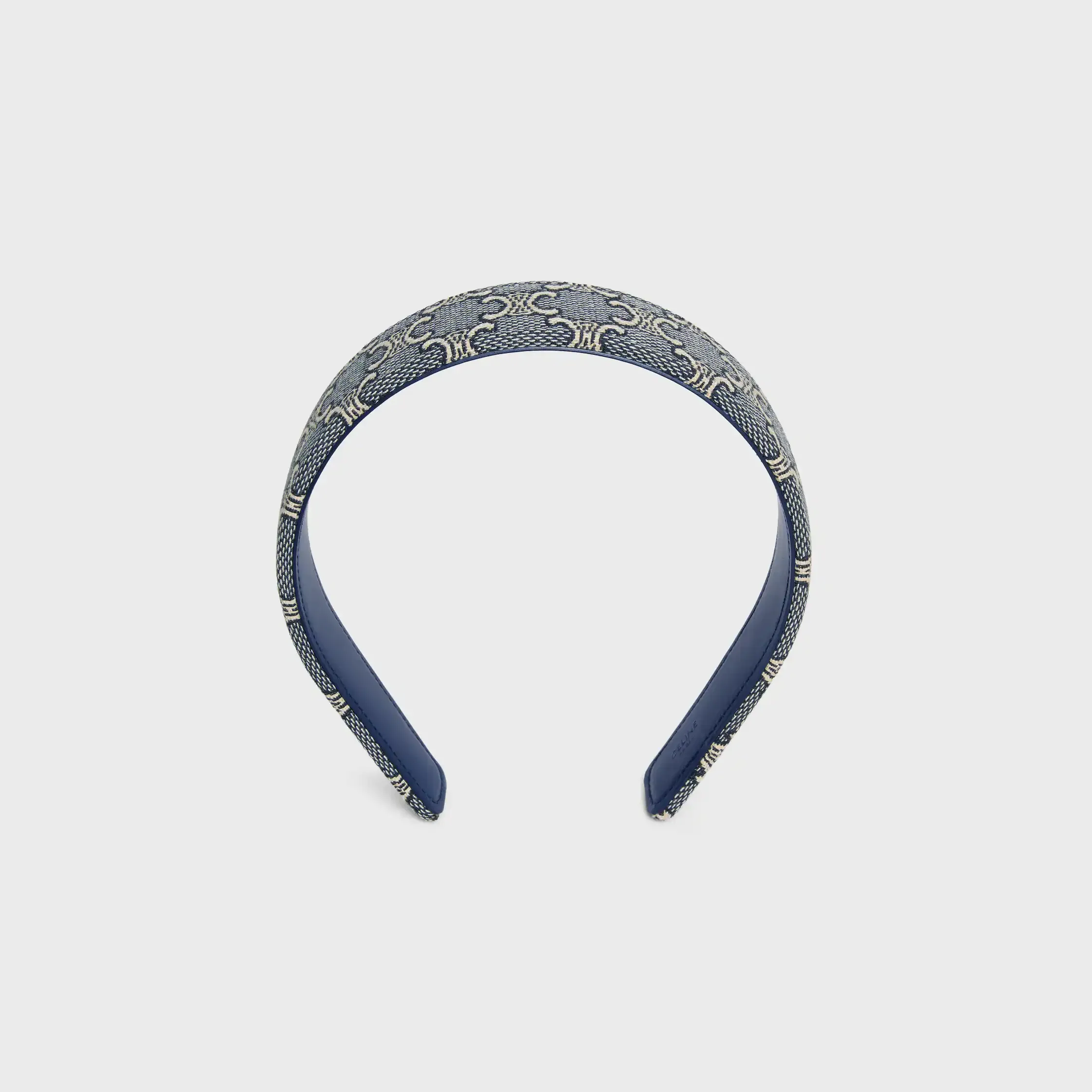 Bandeau Celine en coton, polyamide, polyester et veau jacquard Triomphe