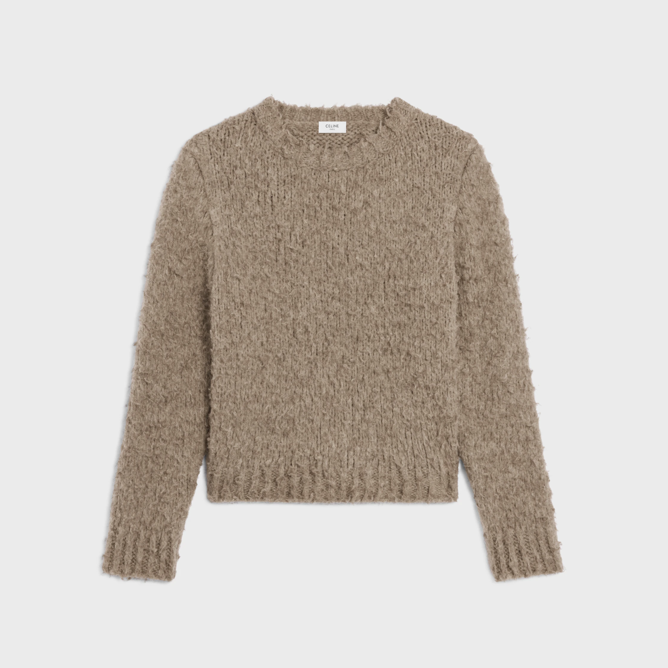pull-over en laine d'yak