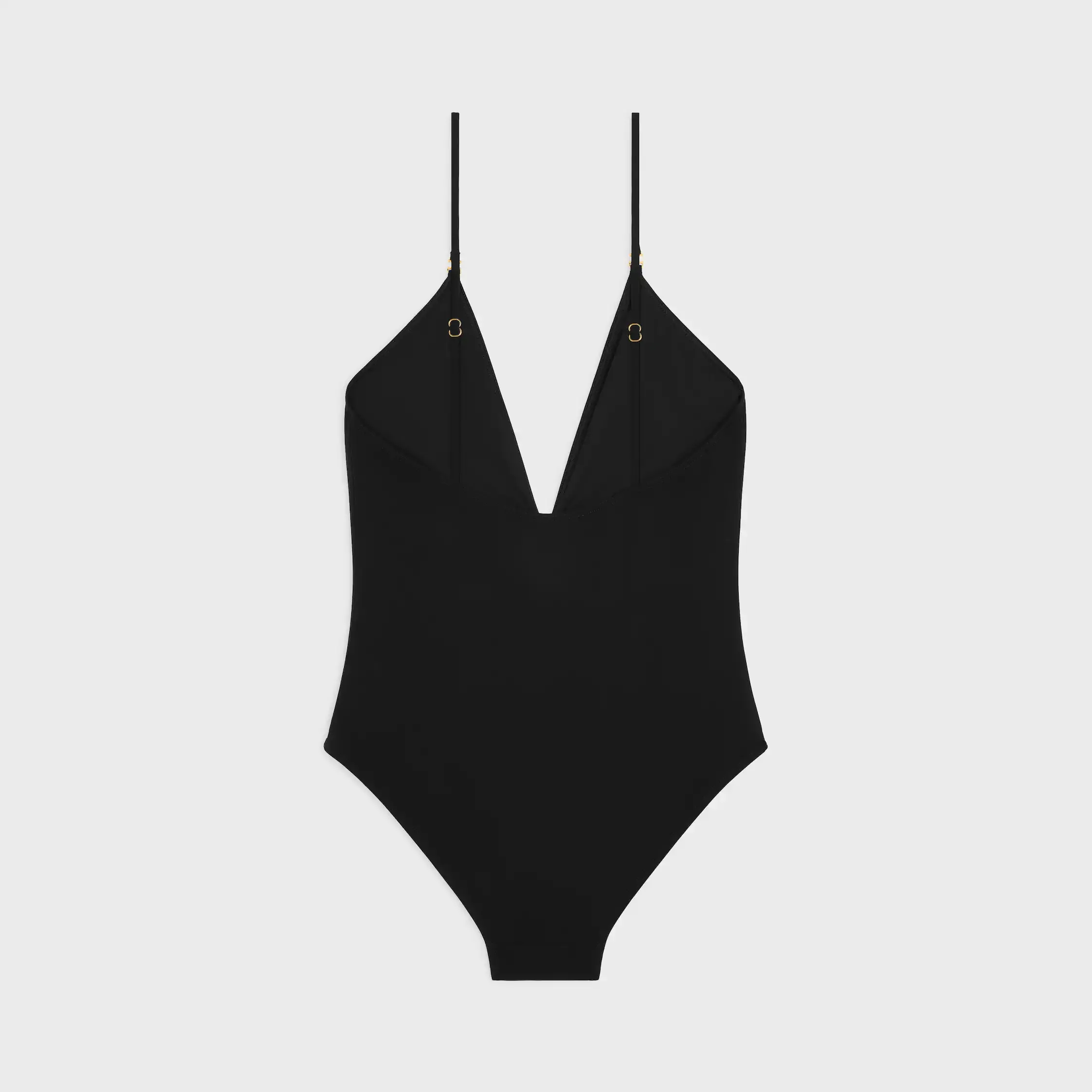 maillot de bain à baleines en jersey mat