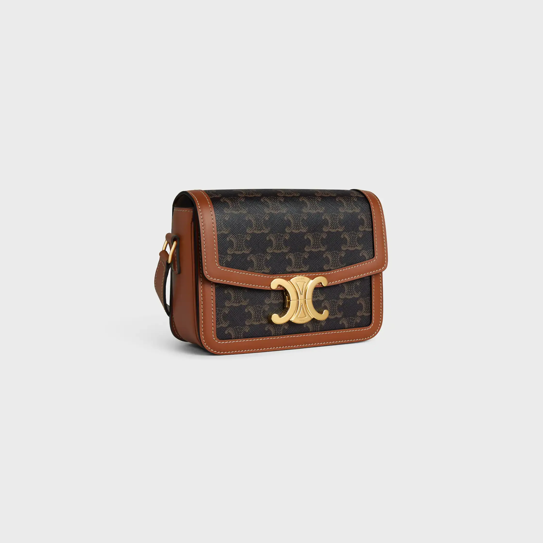 SAC TEEN TRIOMPHE EN TOILE TRIOMPHE ET CUIR DE VEAU