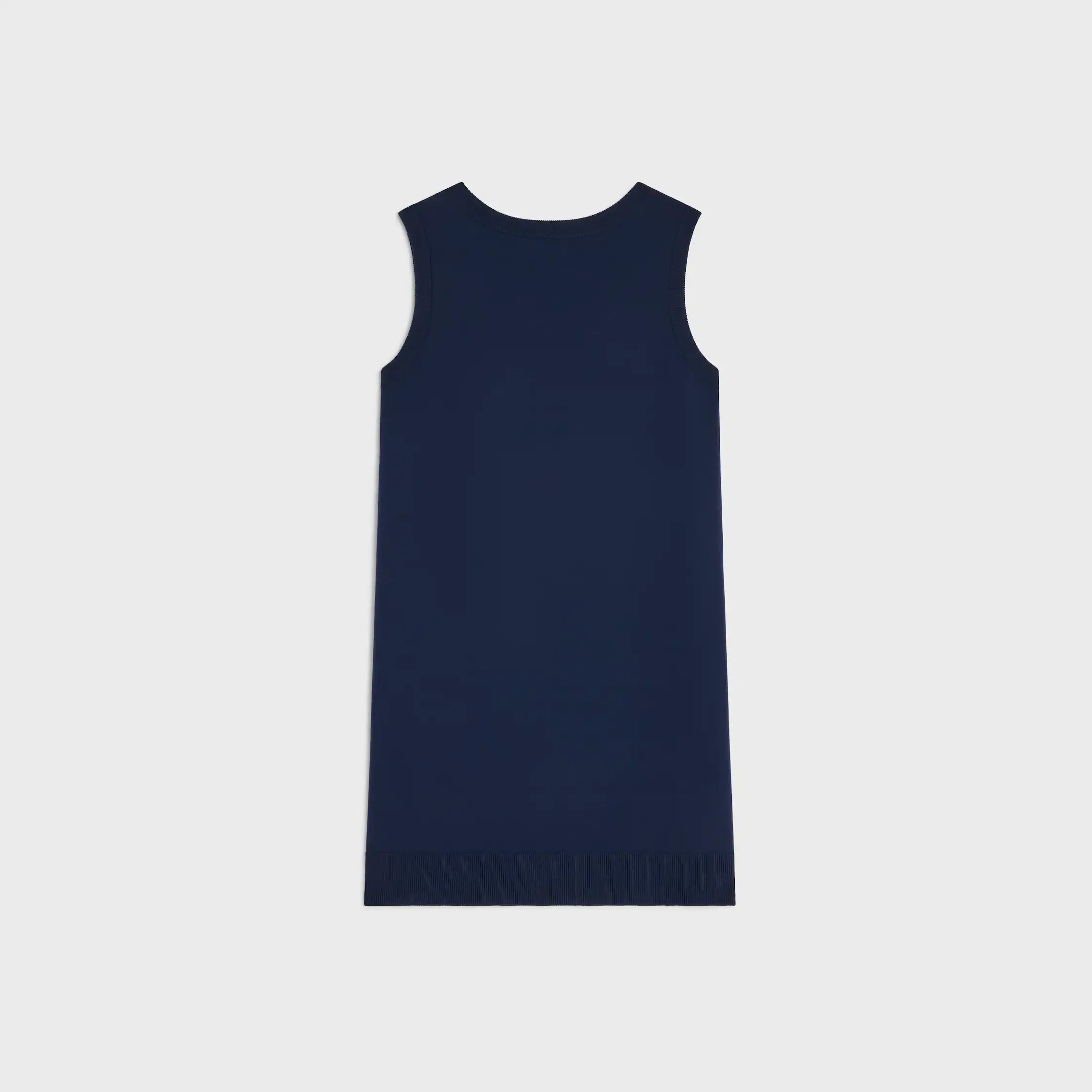 robe courte en laine fine