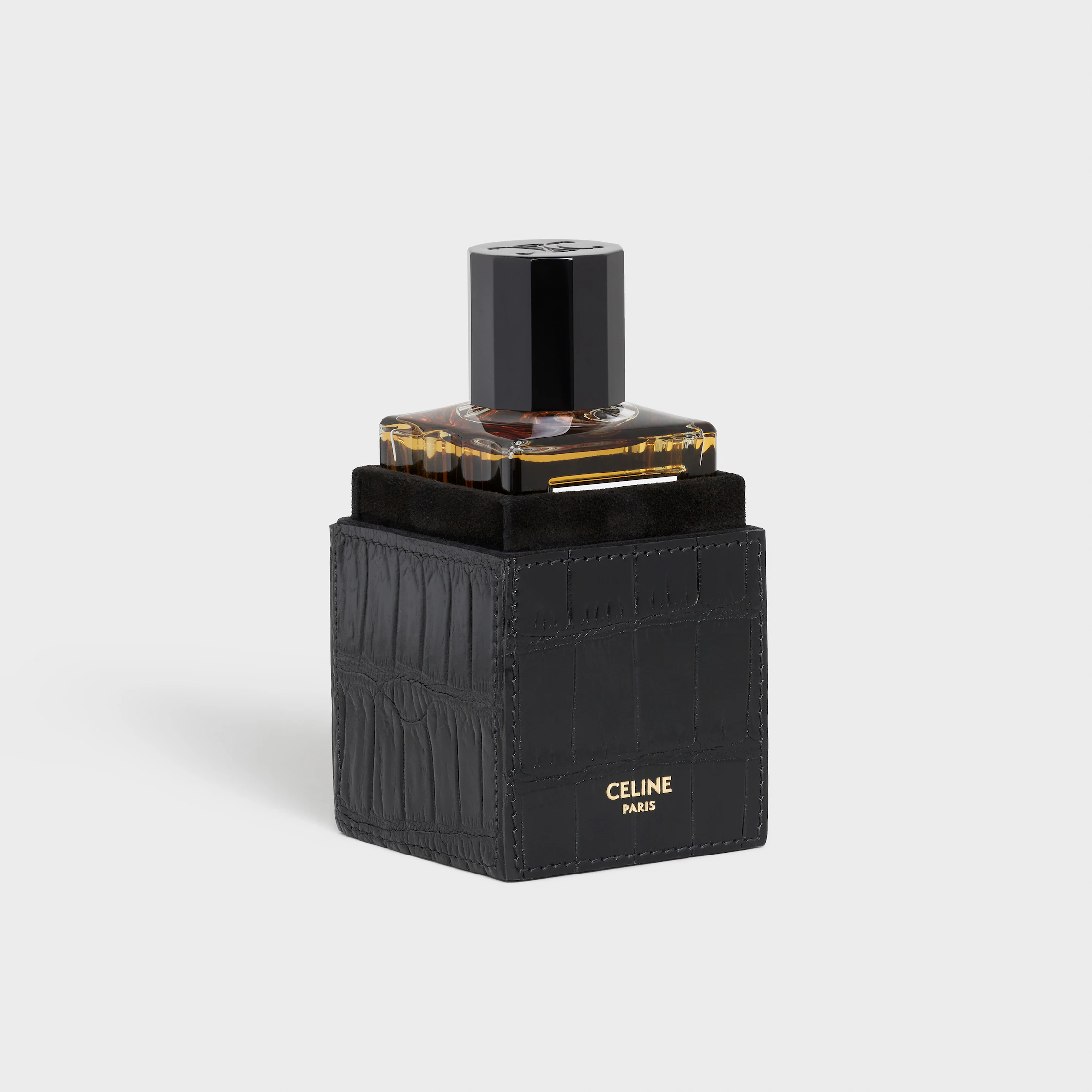 Étui à parfum 100 ml en crocodile
