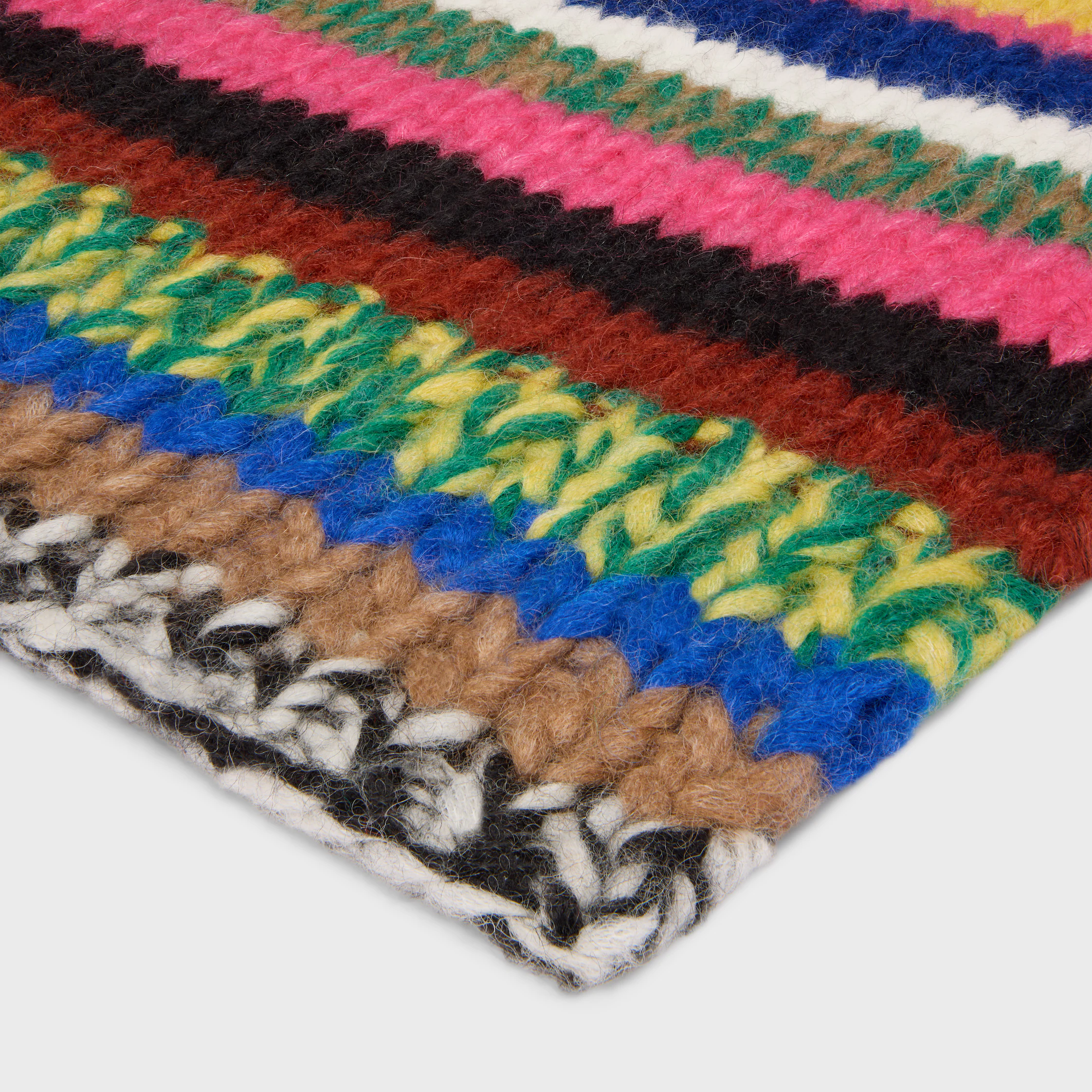 écharpe EN LAINES D'ALPACA ET DE LAINES