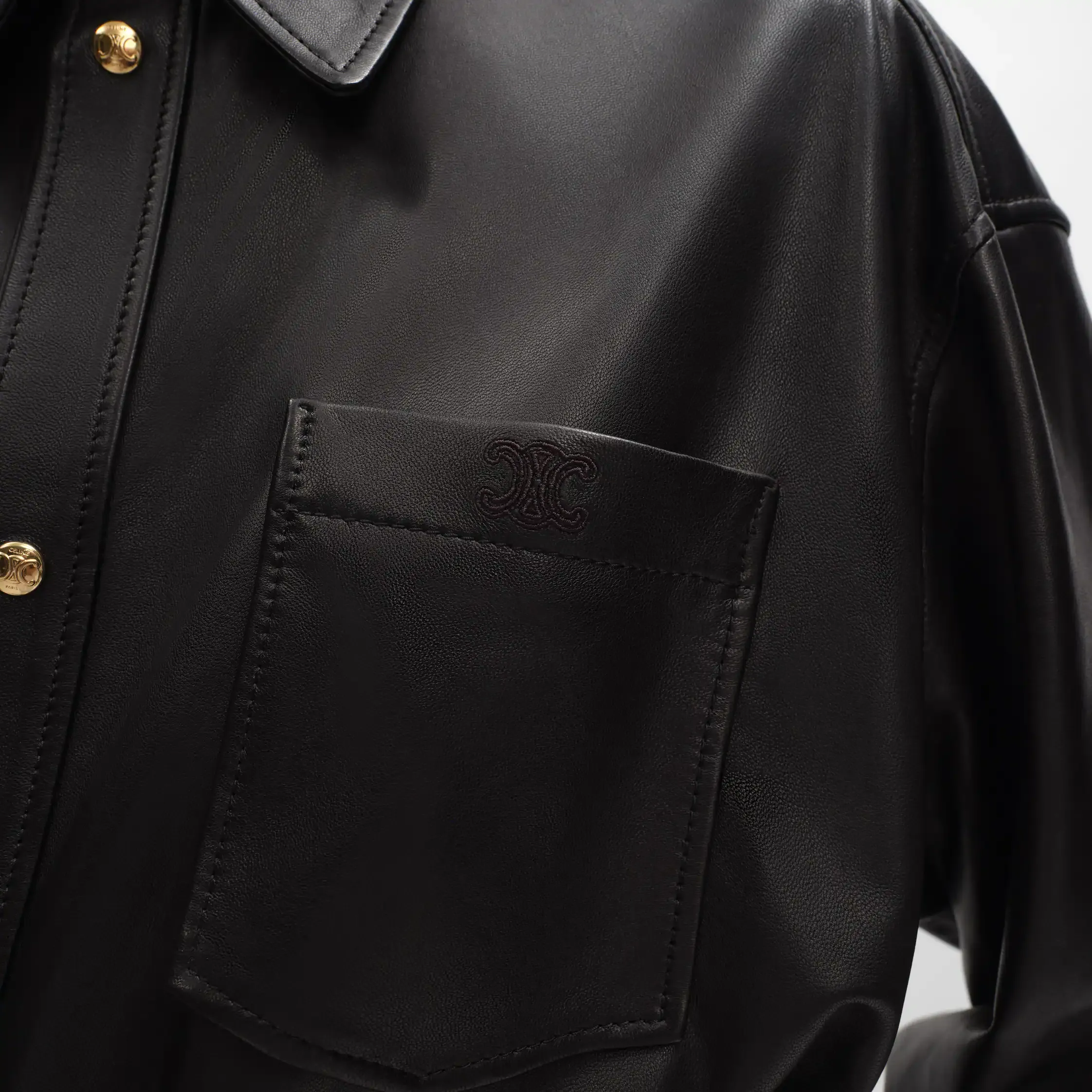 Chemise en peau de mouton douce