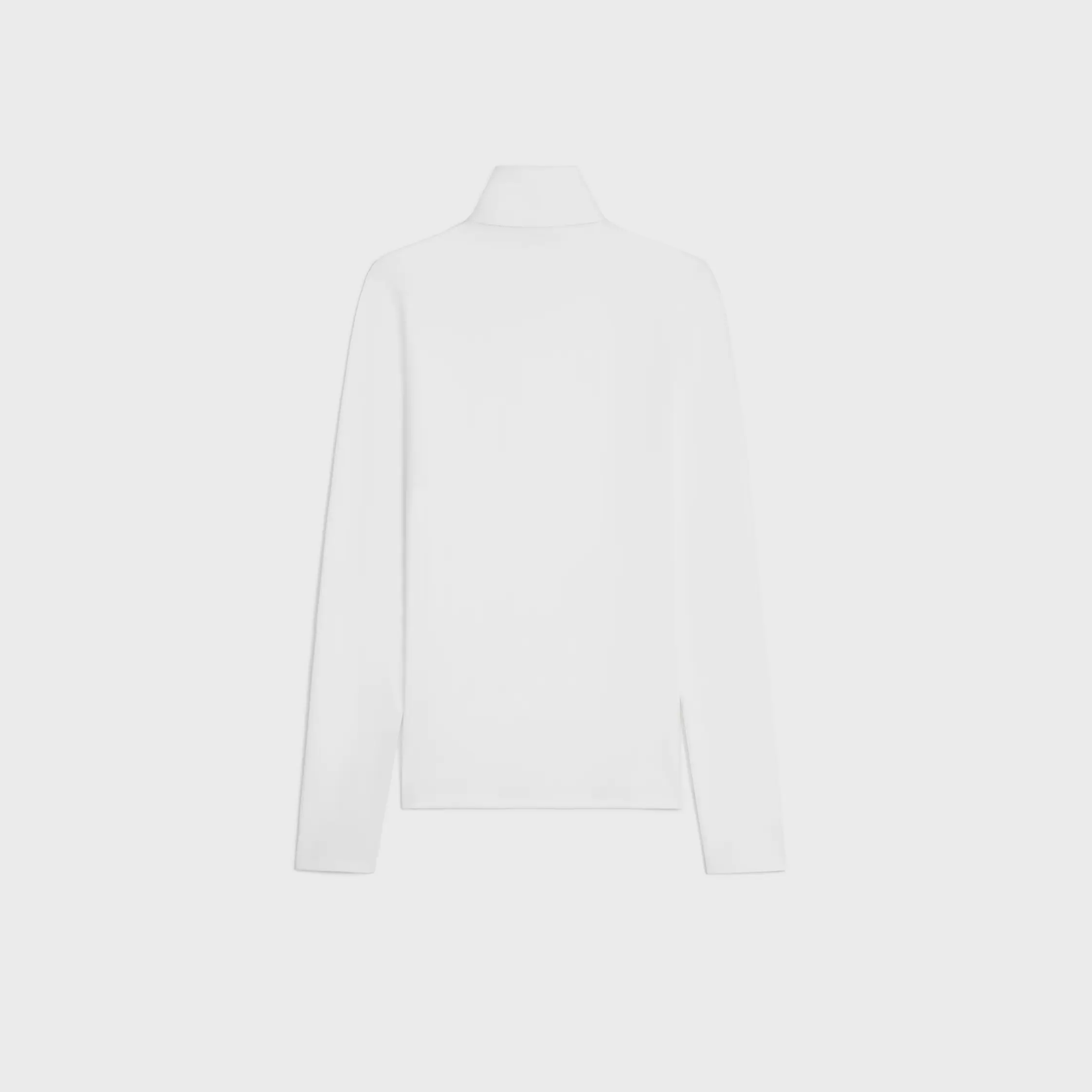 top à col haut en jersey de coton pour sport