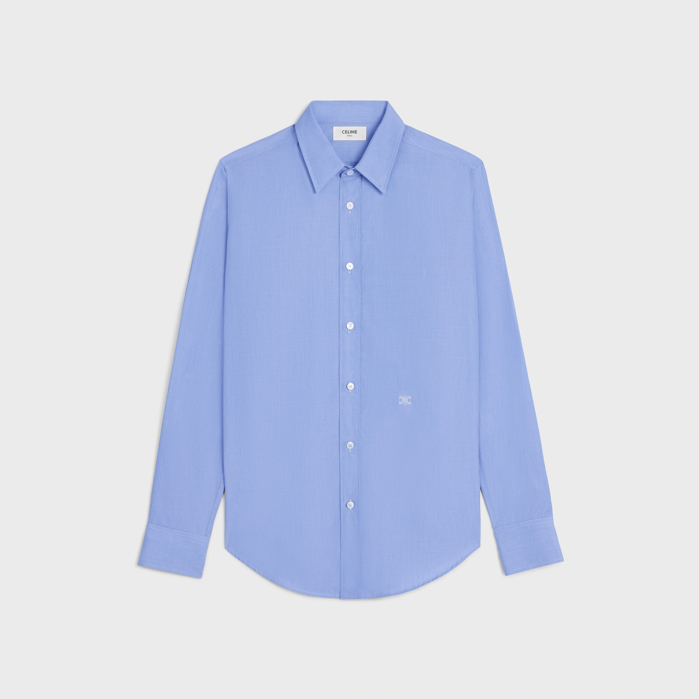 CHEMISE CLASSIQUE EN POPLIN DE COTON