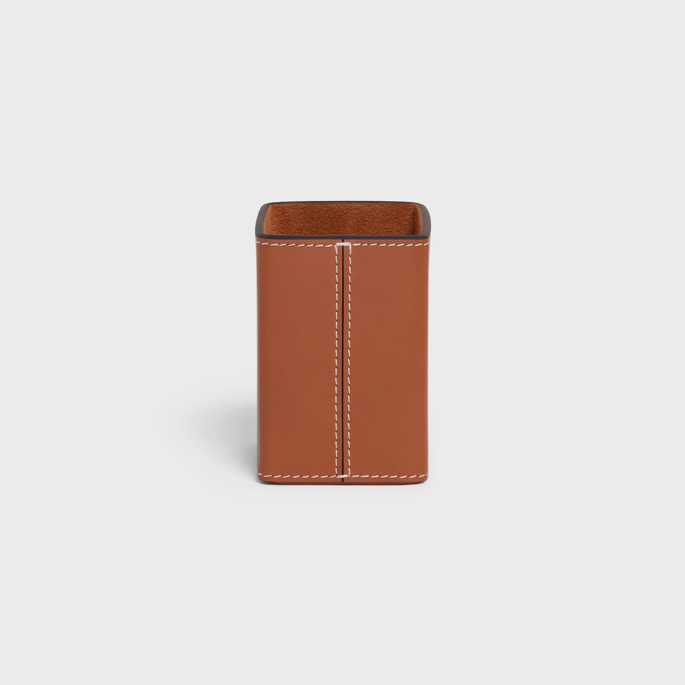 Porte-parfum 100 ml en cuir de veau