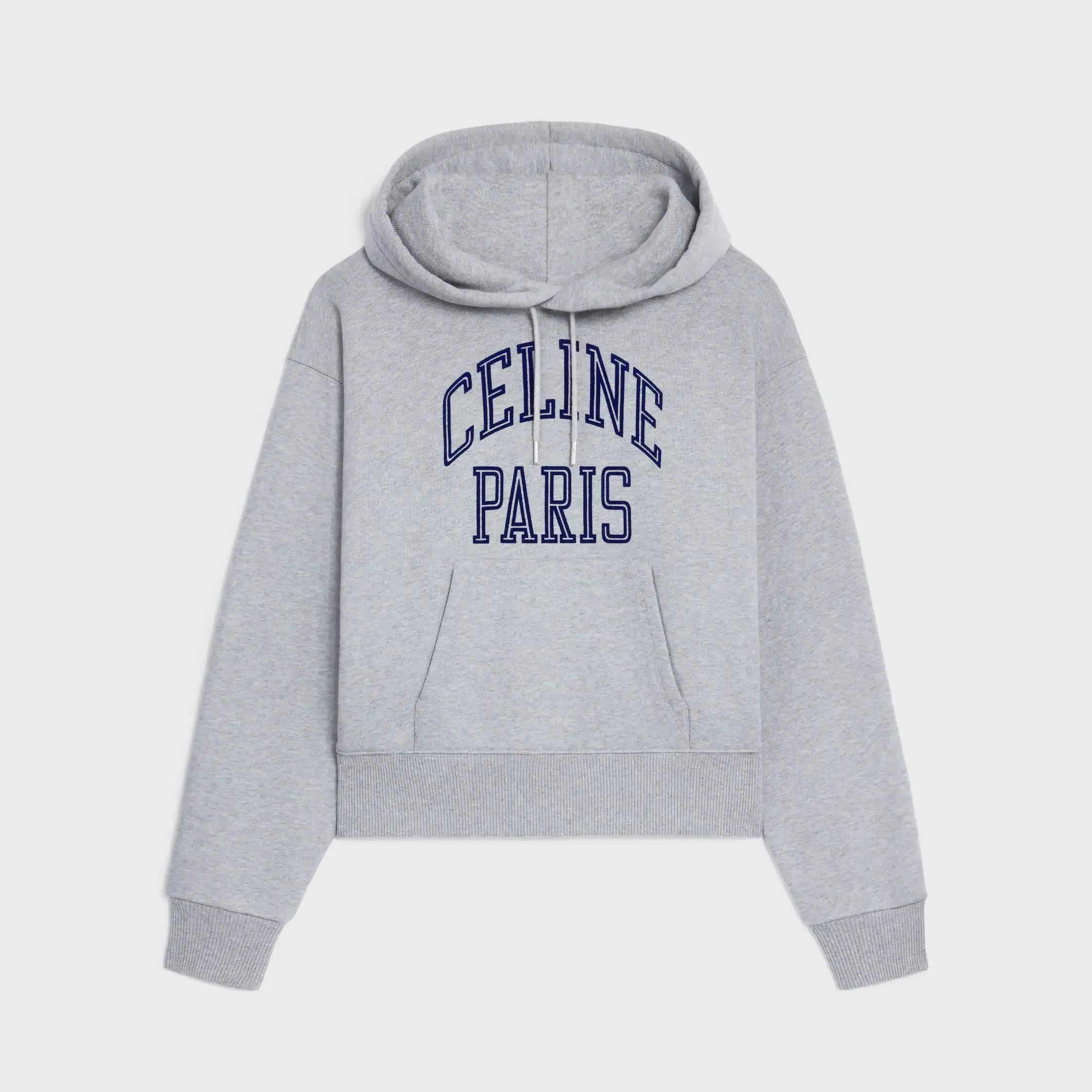 sweat-shirt loose en molleton de coton