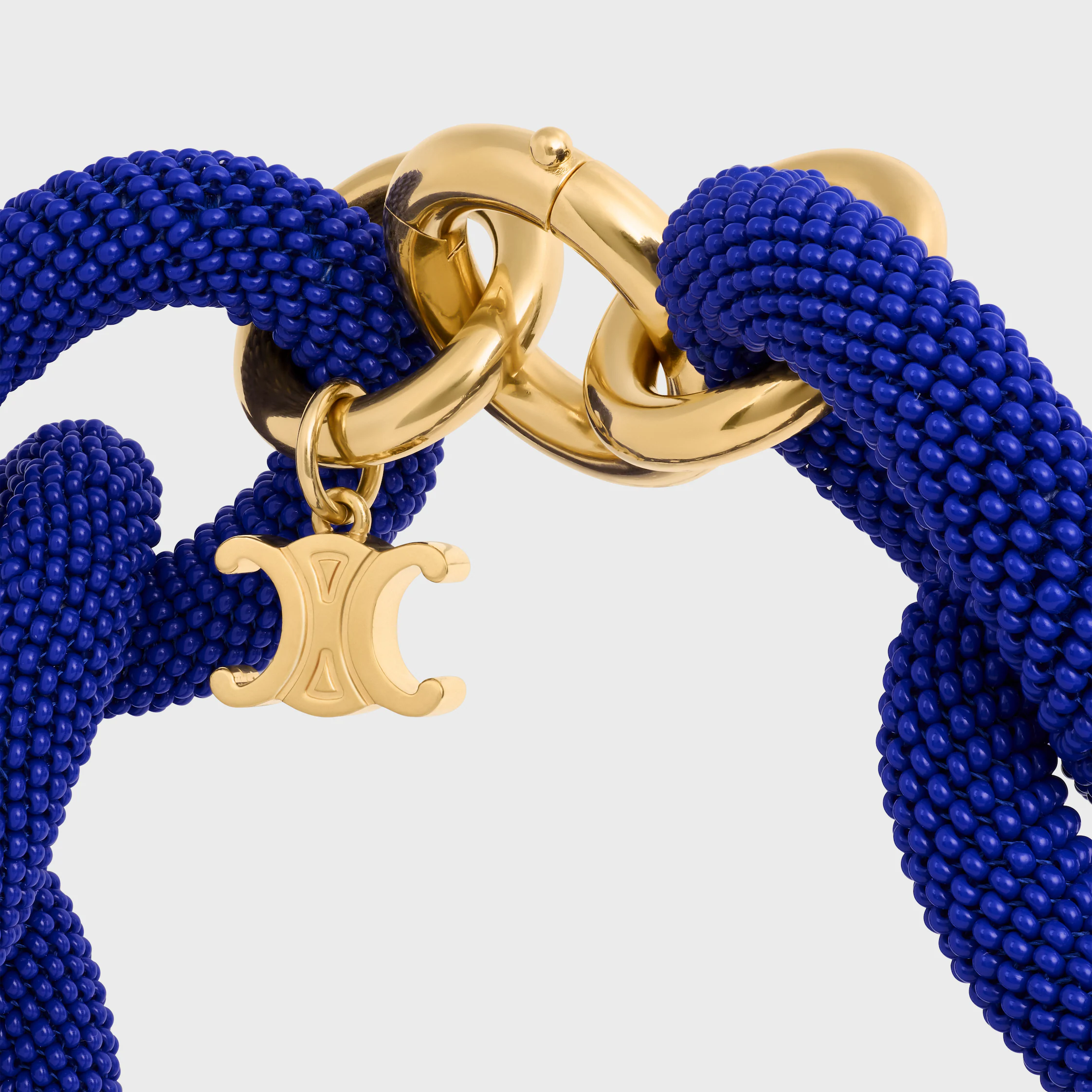 Collier Celine Links Été en Perles et laiton avec finition or