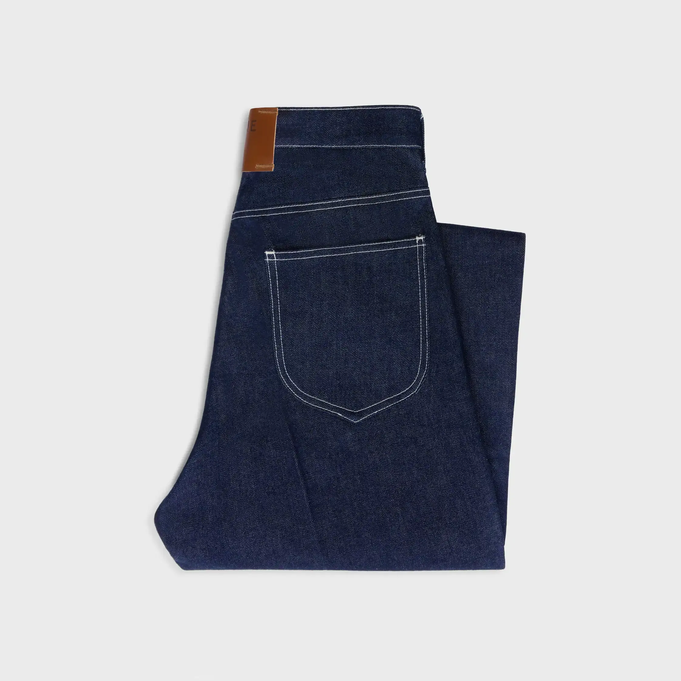 jeans boyfriend 002 EN DENIM INDIGO LÉGER