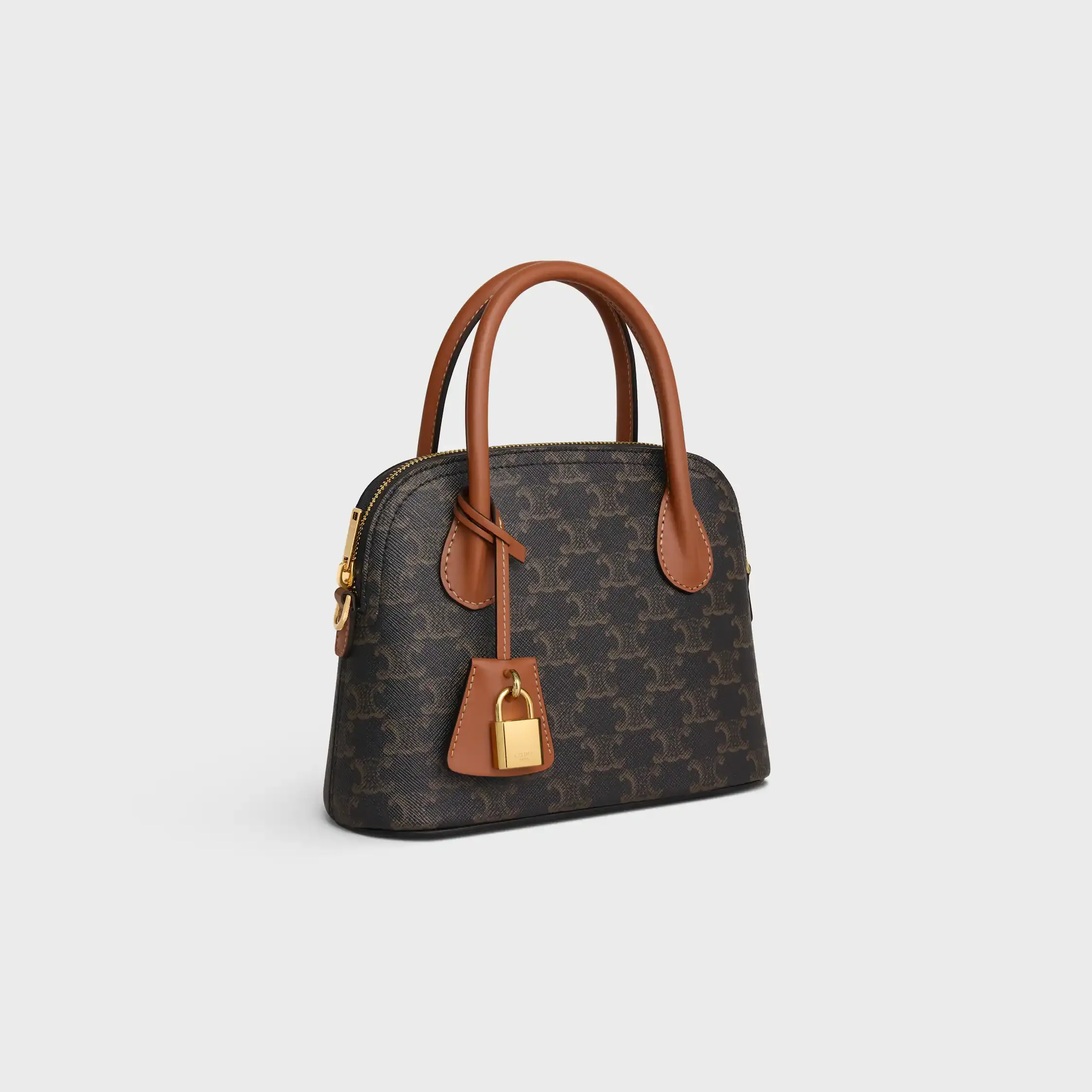 Sac TEEN HONORINE EN Toile Triomphe ET CUIR DE VEAU