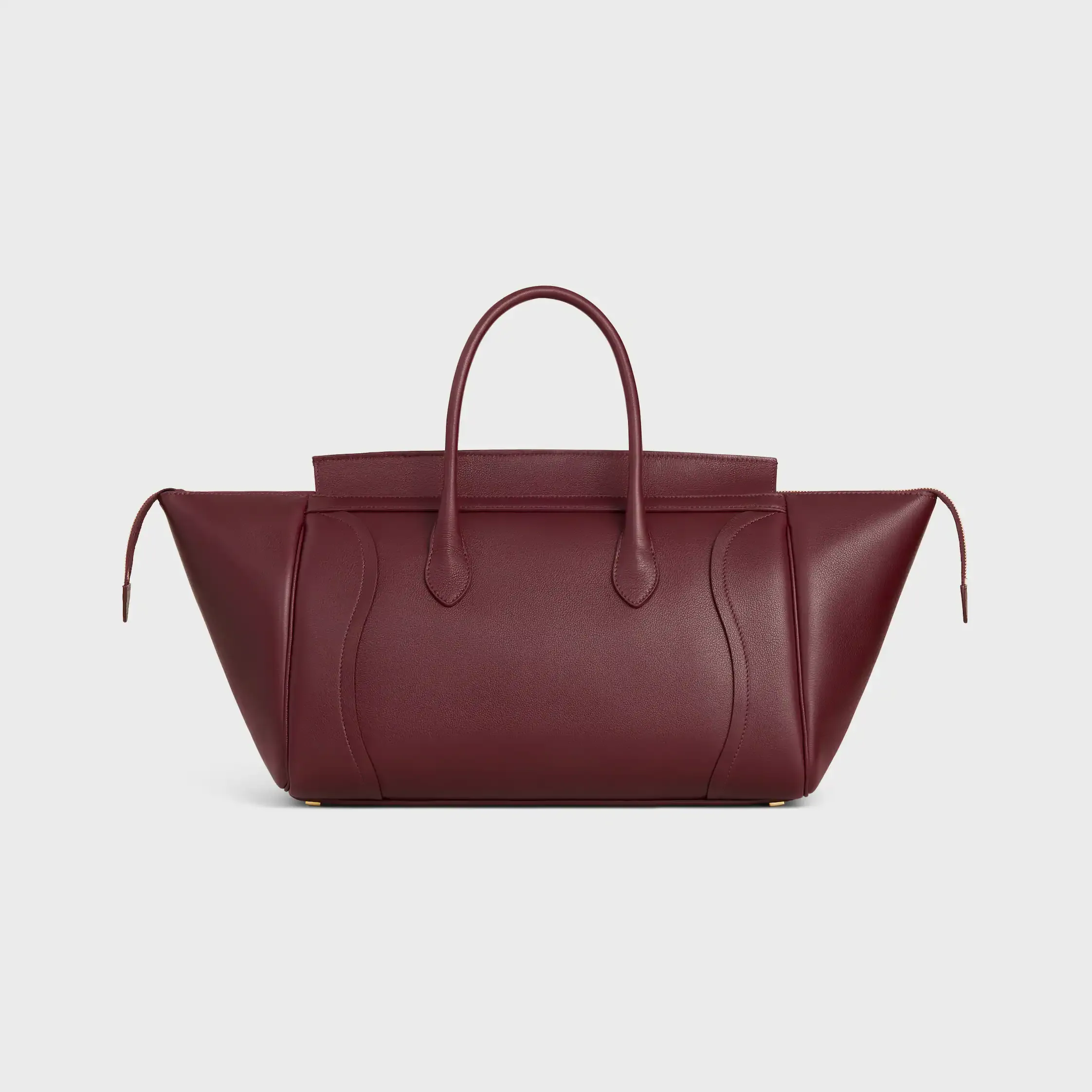 VALISE EN CUIR DE VEAU GRAINÉ