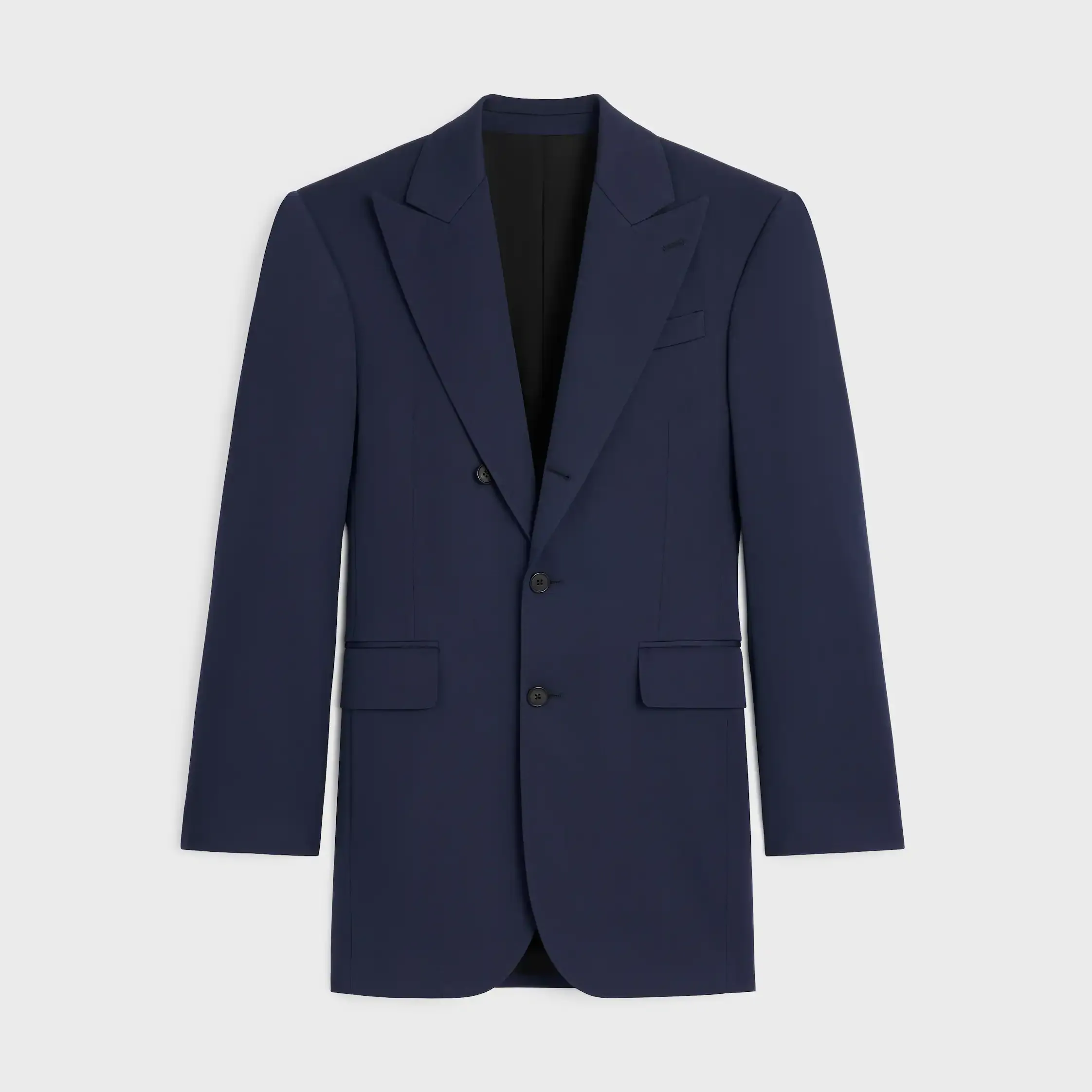 manteau colonne IN DIAGONAL LAINAGE
