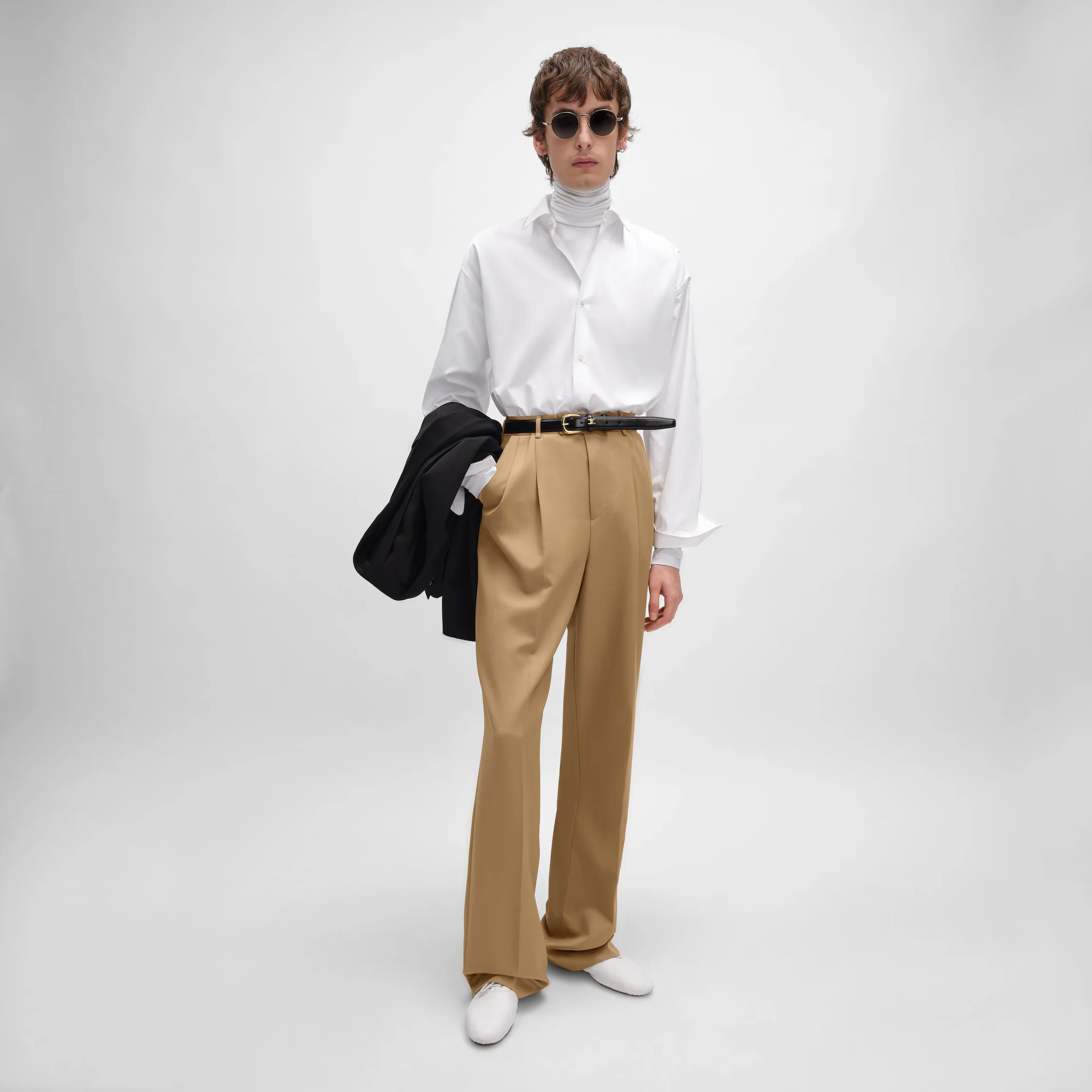 Pantalon jazz en laine