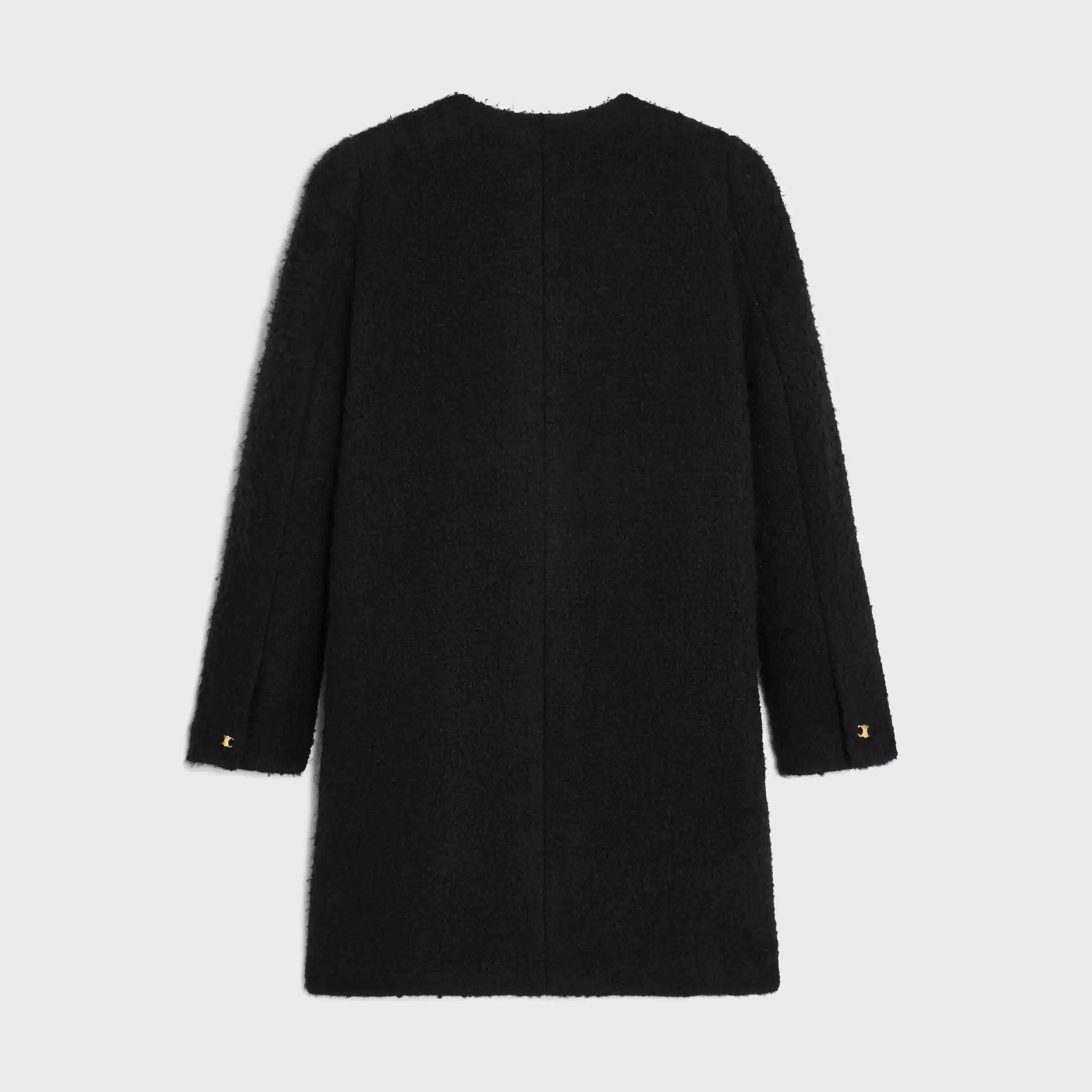 manteau maggie en cachemire et laine natté
