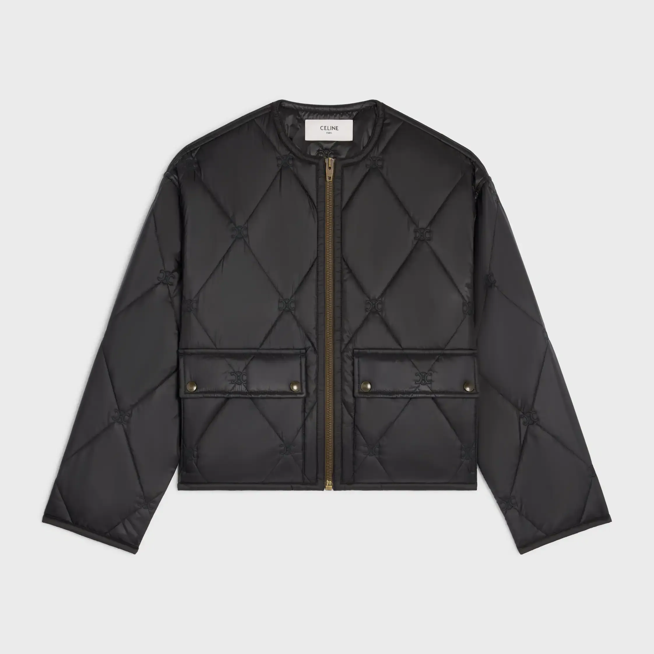 Veste structurée en nylon léger