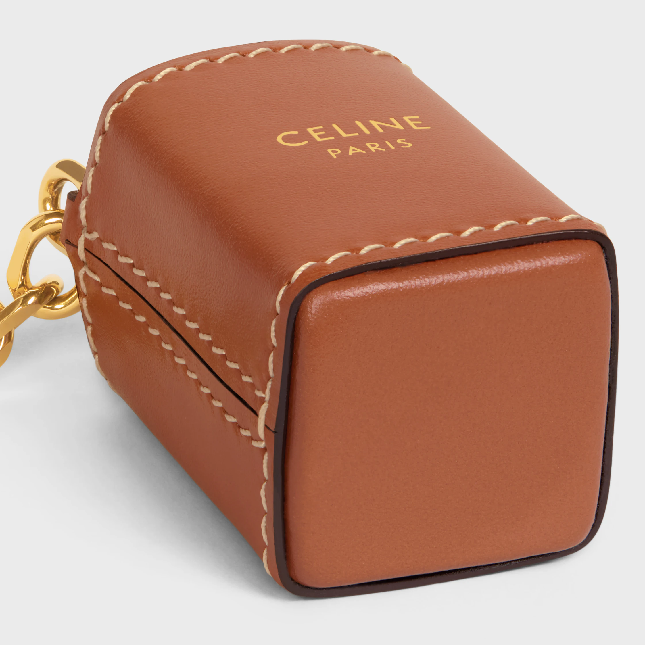 Charms Porte-parfum Miniature en Cuir de Veau
