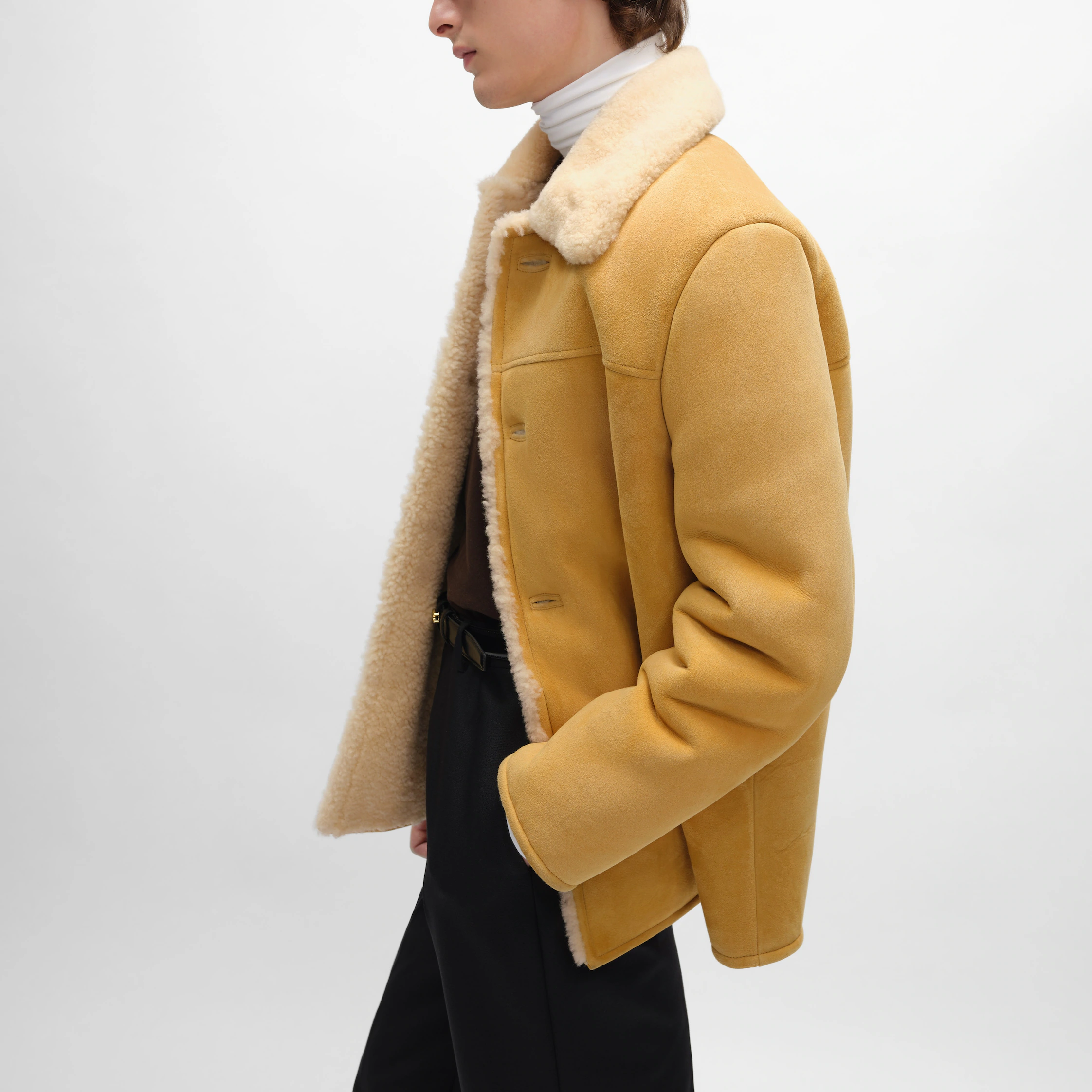 Veste en daim