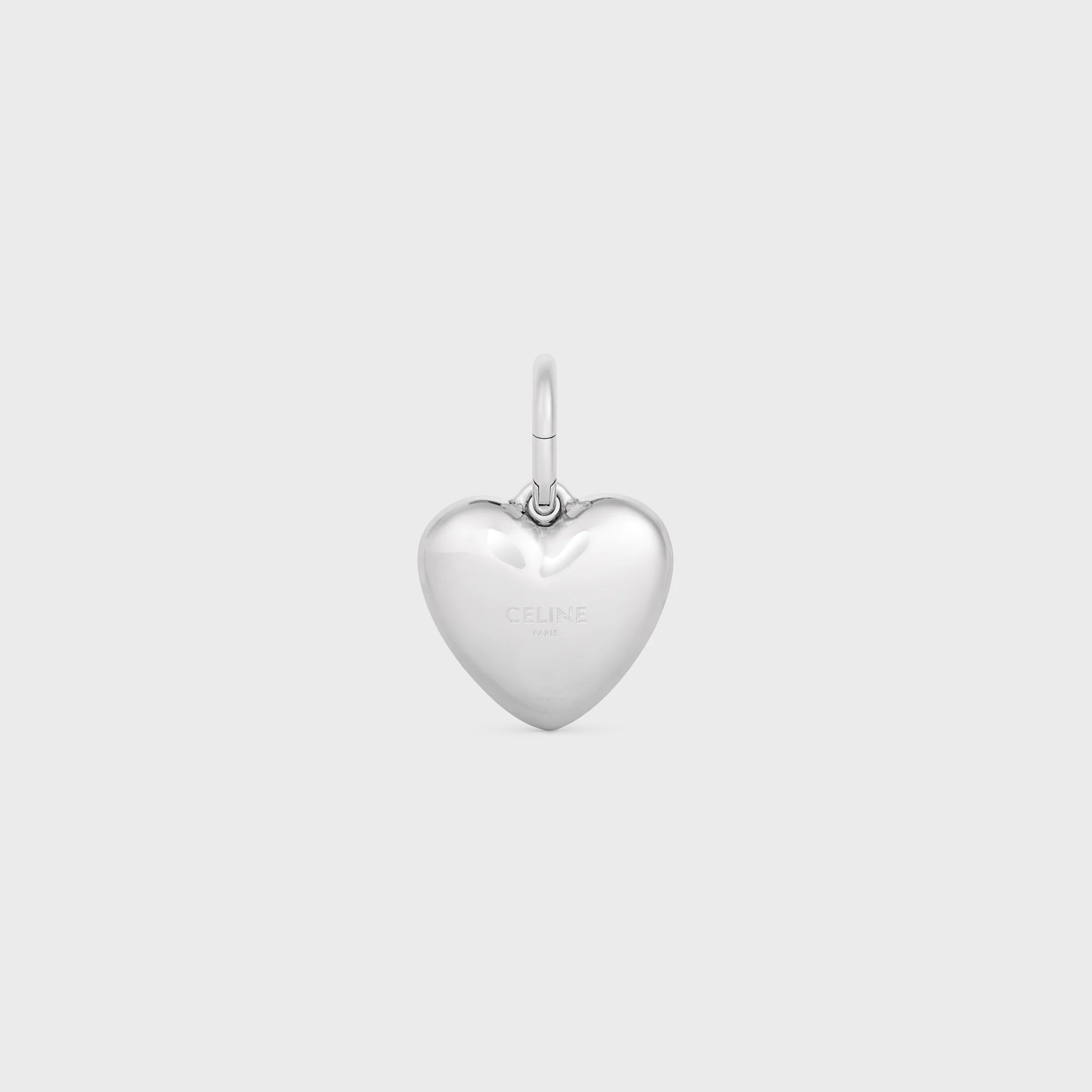 CHARM COEUR CELINE 1945 EN ALUMINIUM