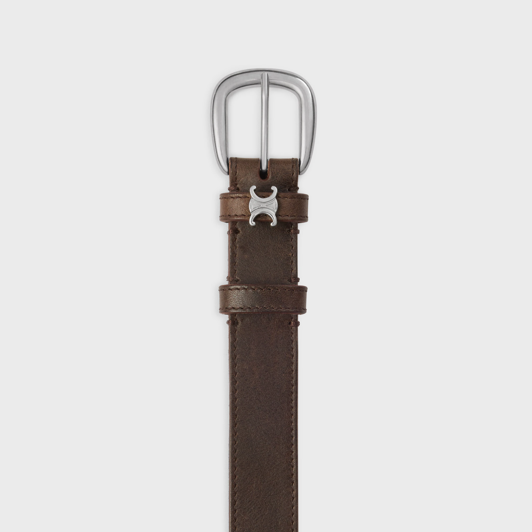 Ceinture Vivienne 25 MM IN Cuir de veau vintage