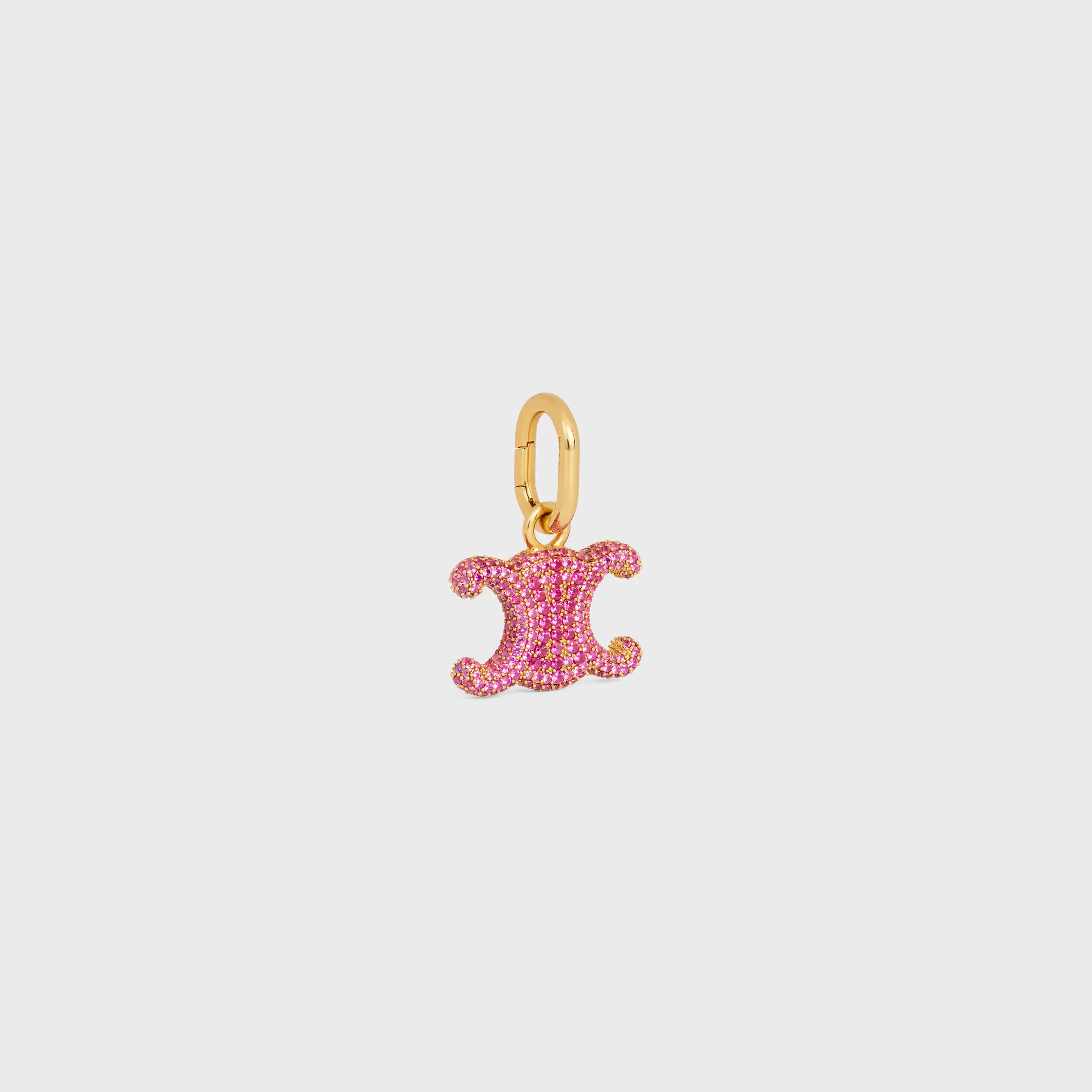 CHARM TRIOMPHE STRASS ET LAiton FINI OR