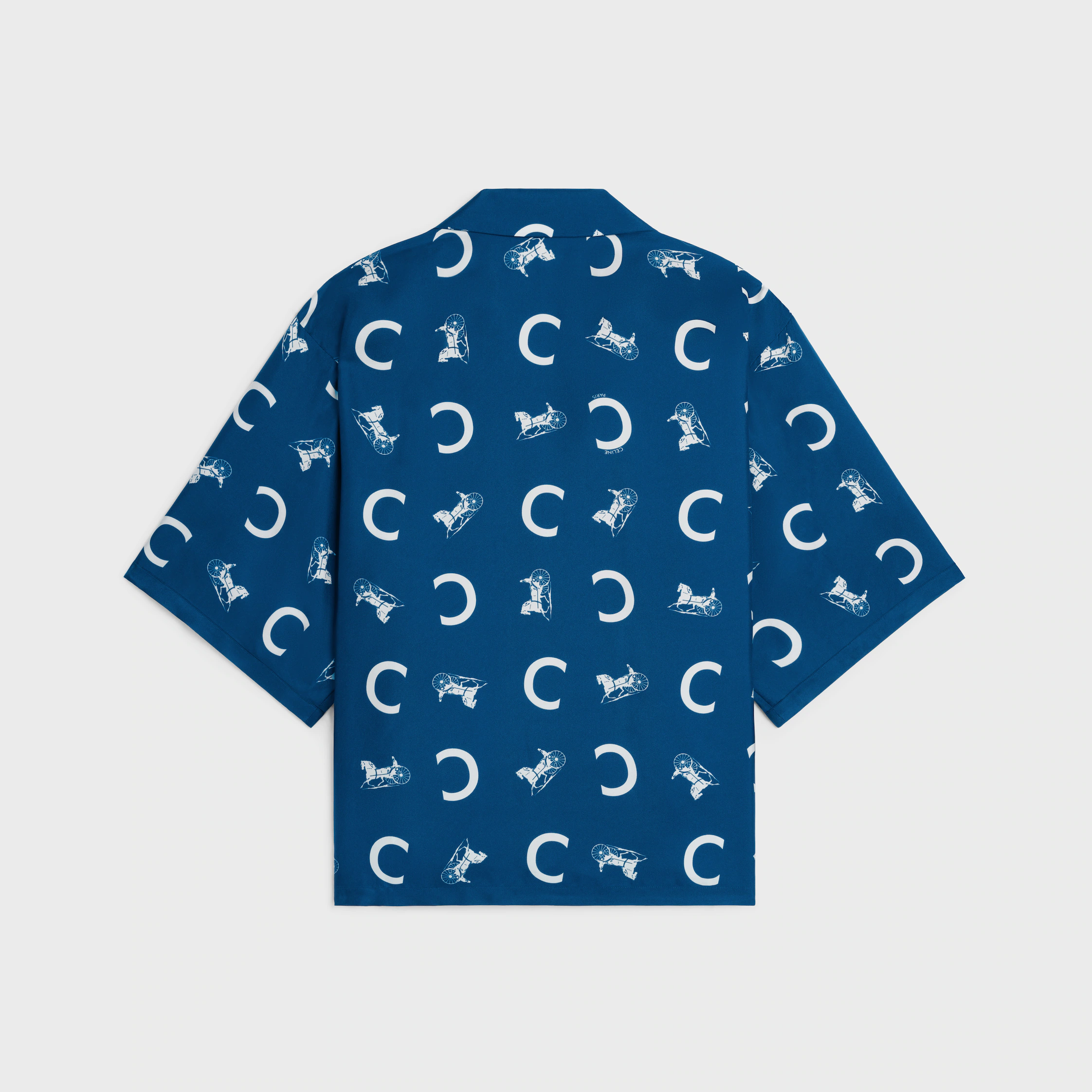 chemise scout EN TISSU SOIE