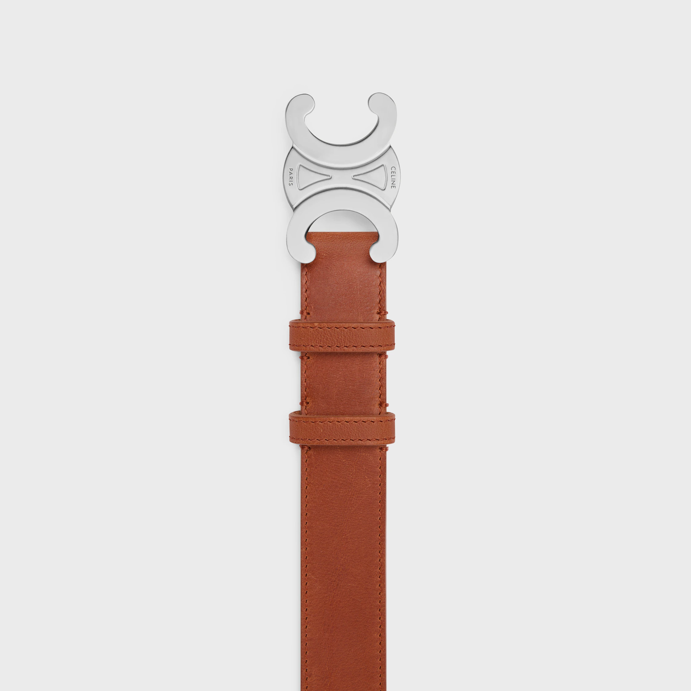 Ceinture Triomphe 30MM IN Cuir de veau vintage